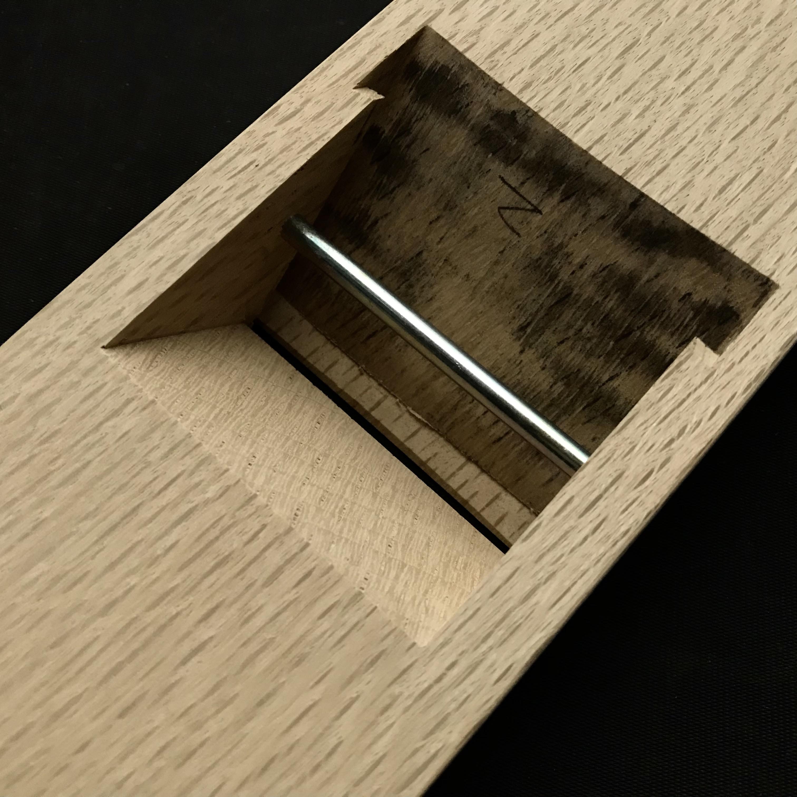 Waraku Smoothing Plane(Kanna) by Seisuke Mizuno 水野清介作 和楽 東郷鋼 仕上げ鉋 70mm