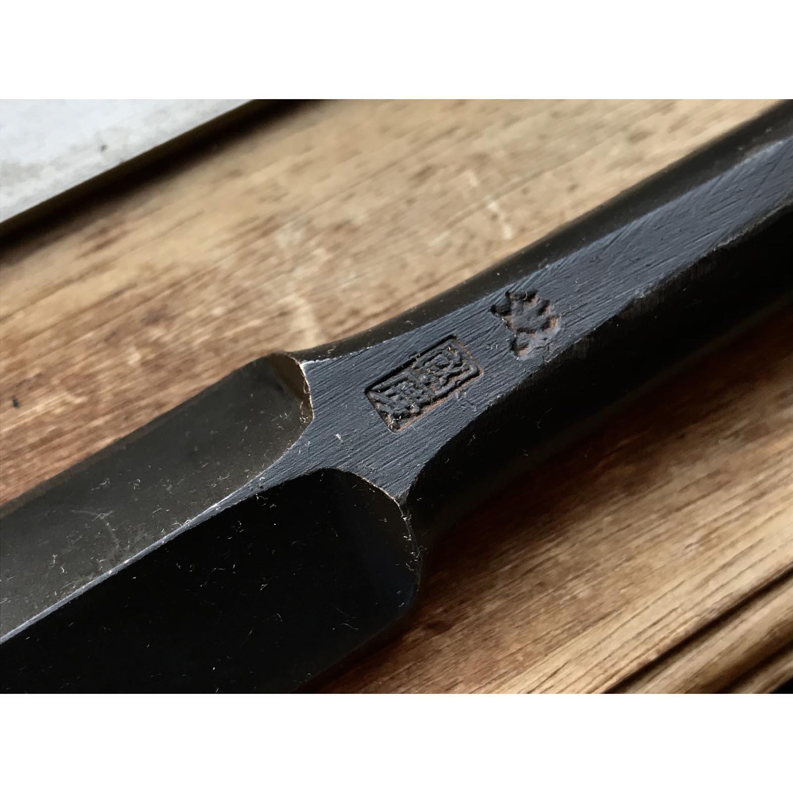 Old stock Kunikei Slick Chisels set by Ikeda Yoshiro (Ootsuki-nomi, Hontsuki-Nomi) 掘出し物 池田慶郎氏 三代目国慶作 本突き組鑿 48,24mm