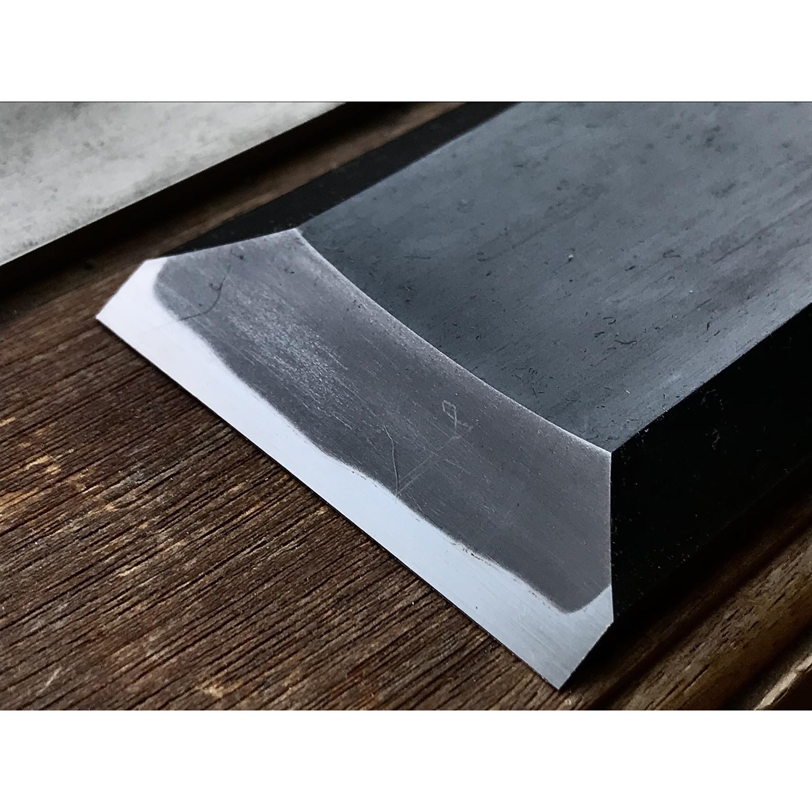 Old stock Kunikei Slick Chisels set by Ikeda Yoshiro (Ootsuki-nomi, Hontsuki-Nomi) 掘出し物 池田慶郎氏 三代目国慶作 本突き組鑿 48,24mm