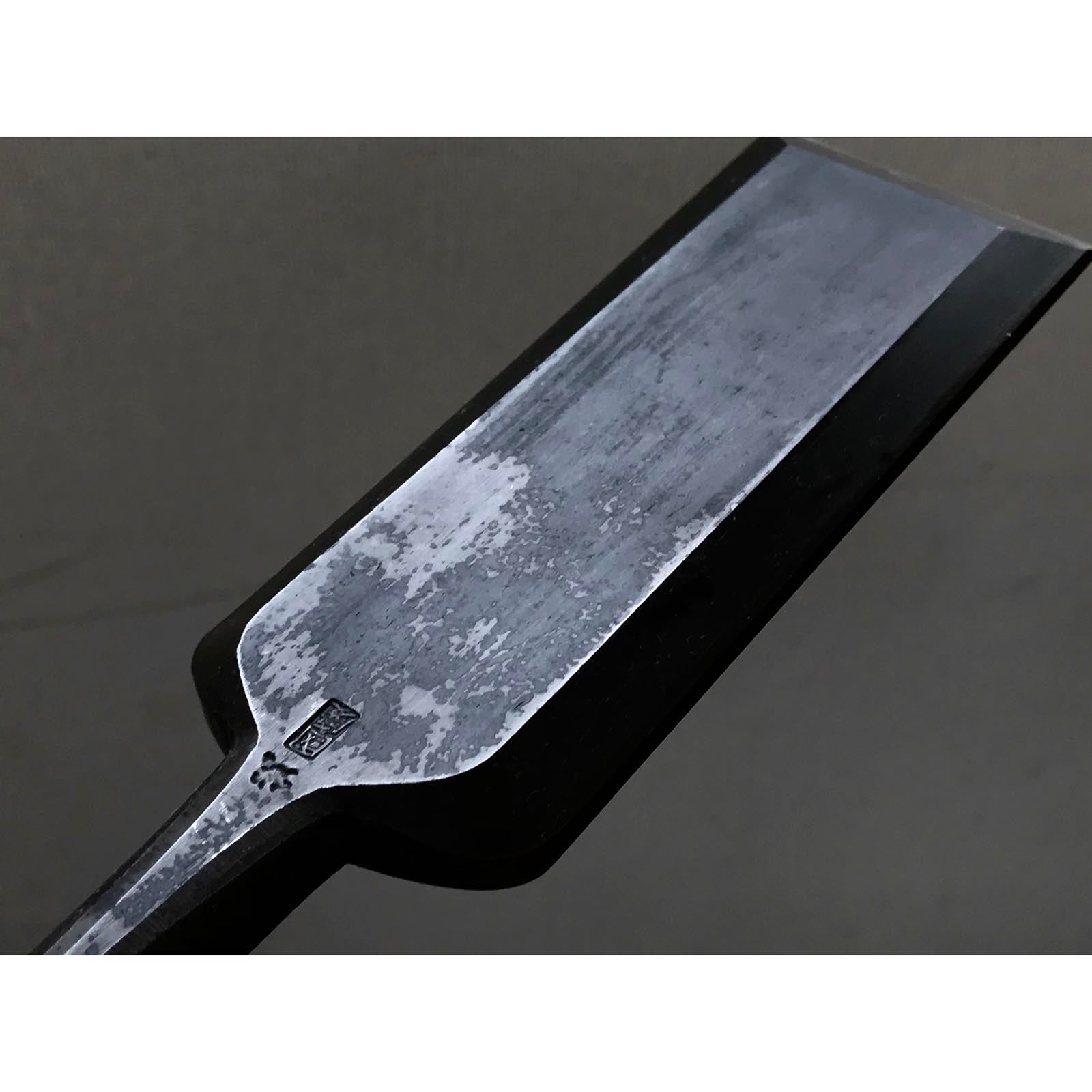 Old stock Kunikei Slick Chisels set by Ikeda Yoshiro (Ootsuki-nomi, Hontsuki-Nomi) 掘出し物 池田慶郎氏 三代目国慶作 本突き組鑿 48,24mm