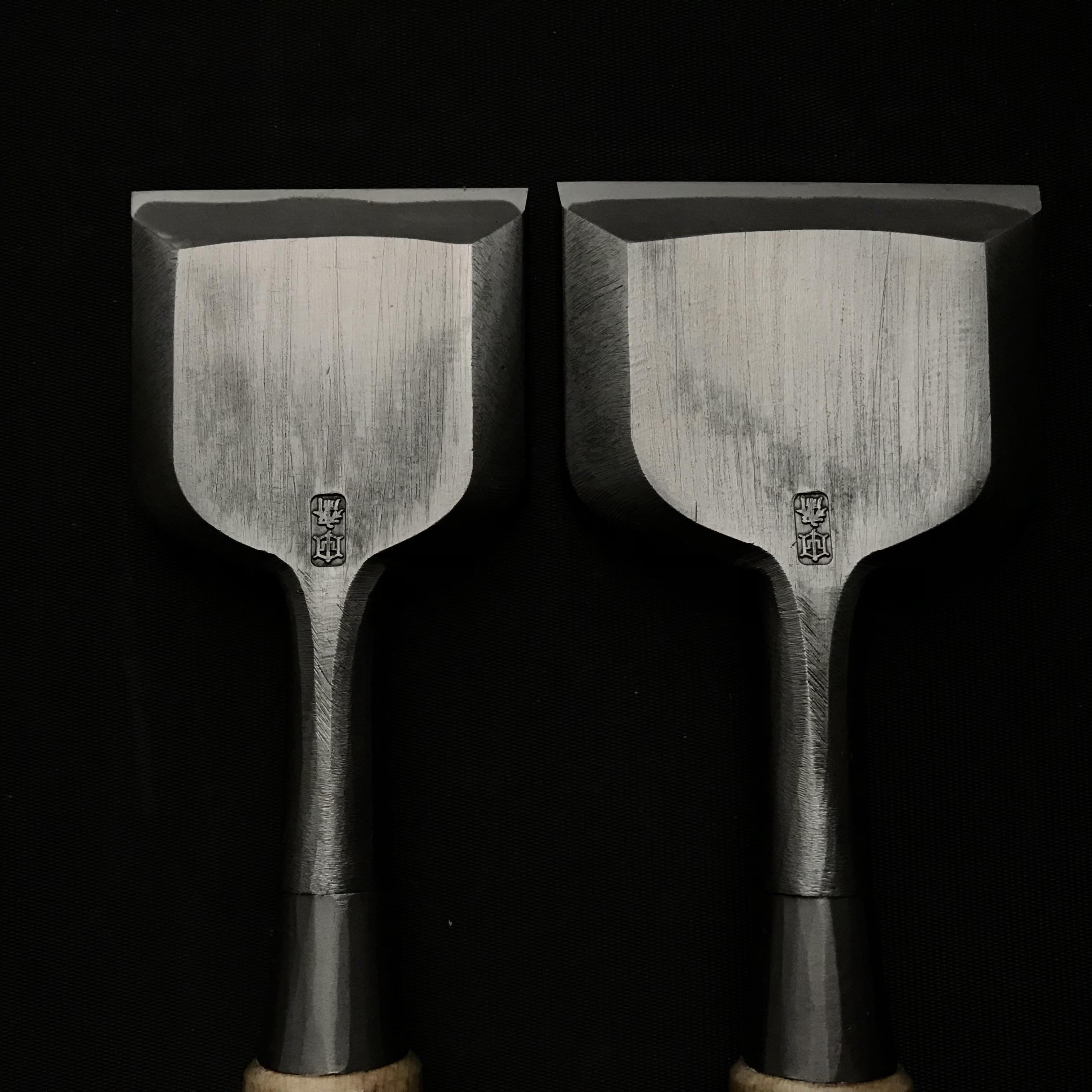 田斎作 磨き仕上 幅広追入鑿 60mm 75mm