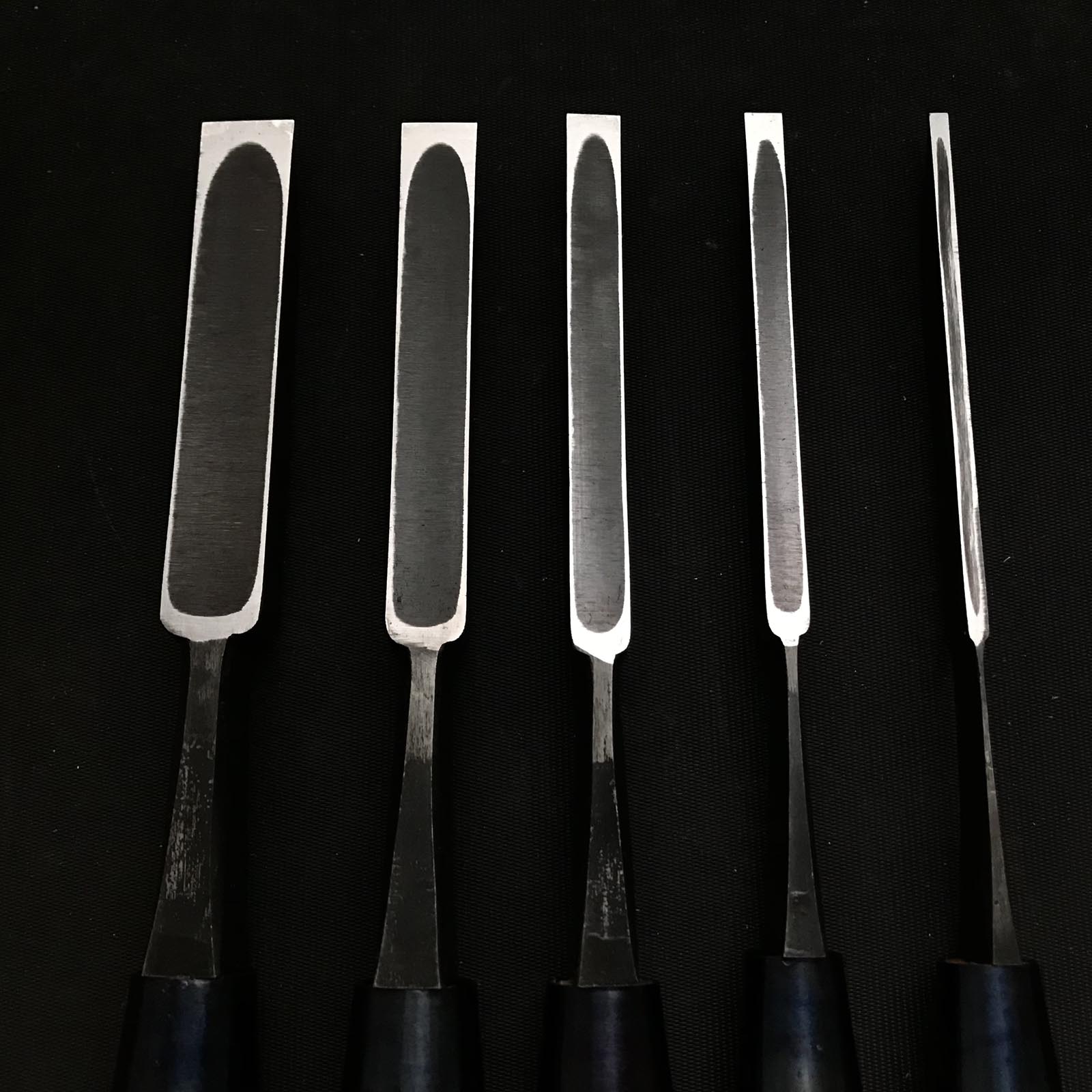 Fujihiro Mortise chisels by Imai Chuutarou 今井忠太郎作 向待鑿 二治弘 Mukomachinomi