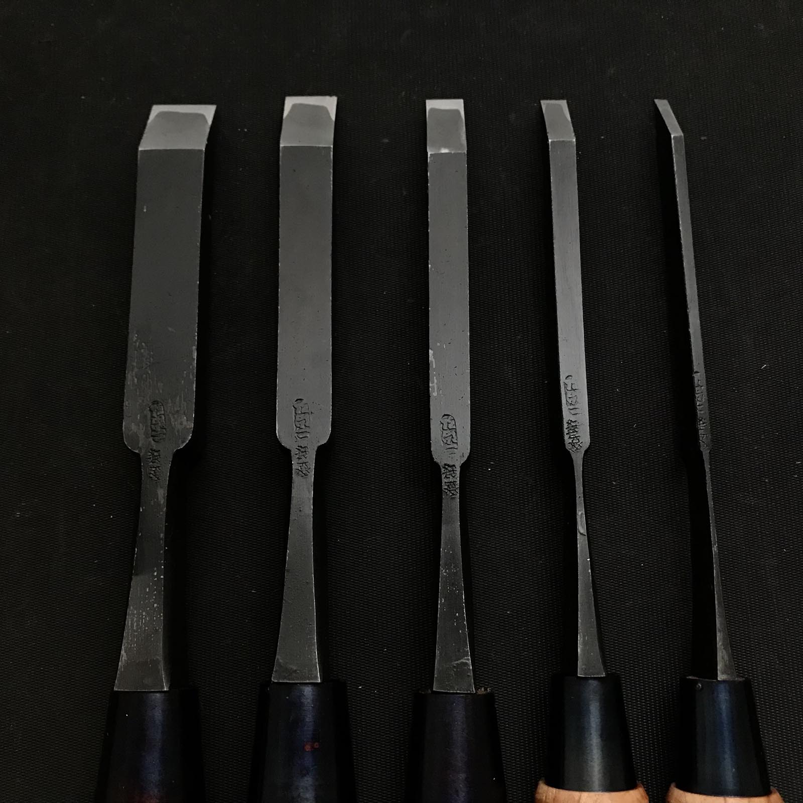 Fujihiro Mortise chisels by Imai Chuutarou 今井忠太郎作 向待鑿 二治弘 Mukomachinomi