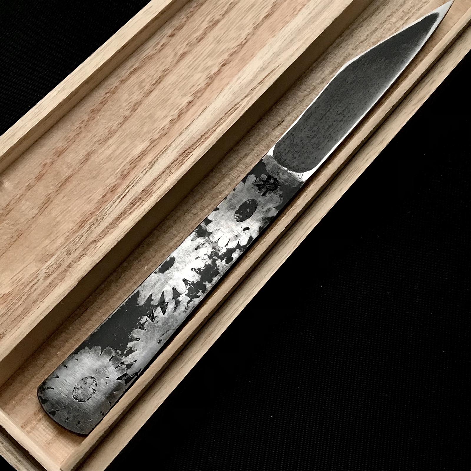 Old stock Mosaku Kiridashi Knives by Kanda Kioku 掘出し物 も作 切出し小刀 神