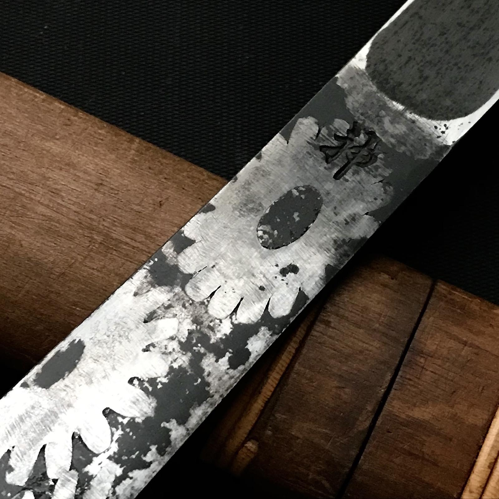 Old stock Mosaku Kiridashi Knives by Kanda Kioku 掘出し物 も作 切出し小刀 神