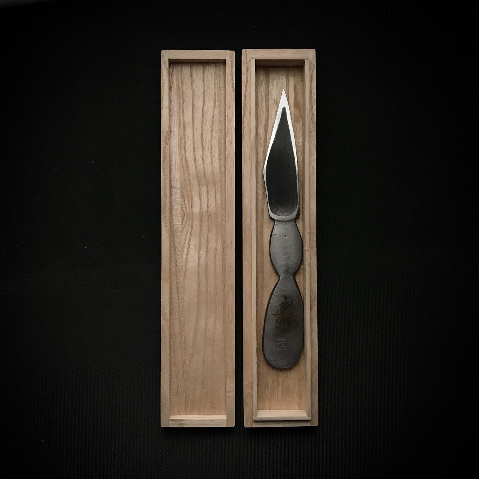 Old stock Mosaku Kiridashi Knives by Kanda Kioku 掘出し物 も作 切出し小刀 寿