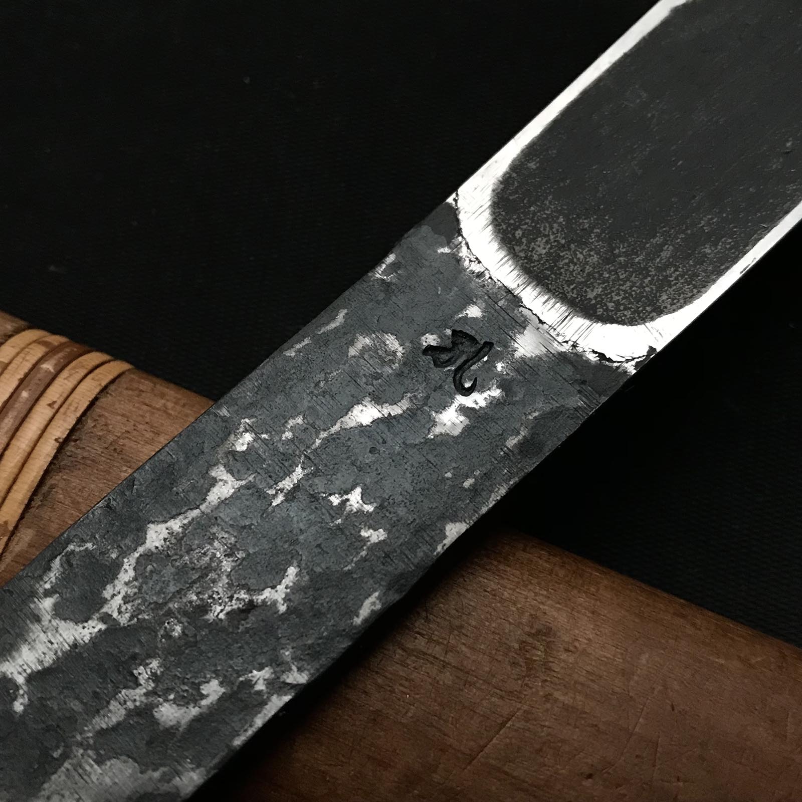 Old stock Mosaku Kiridashi Knives by Kanda Kioku 掘出し物 も作 切出し小刀 孔