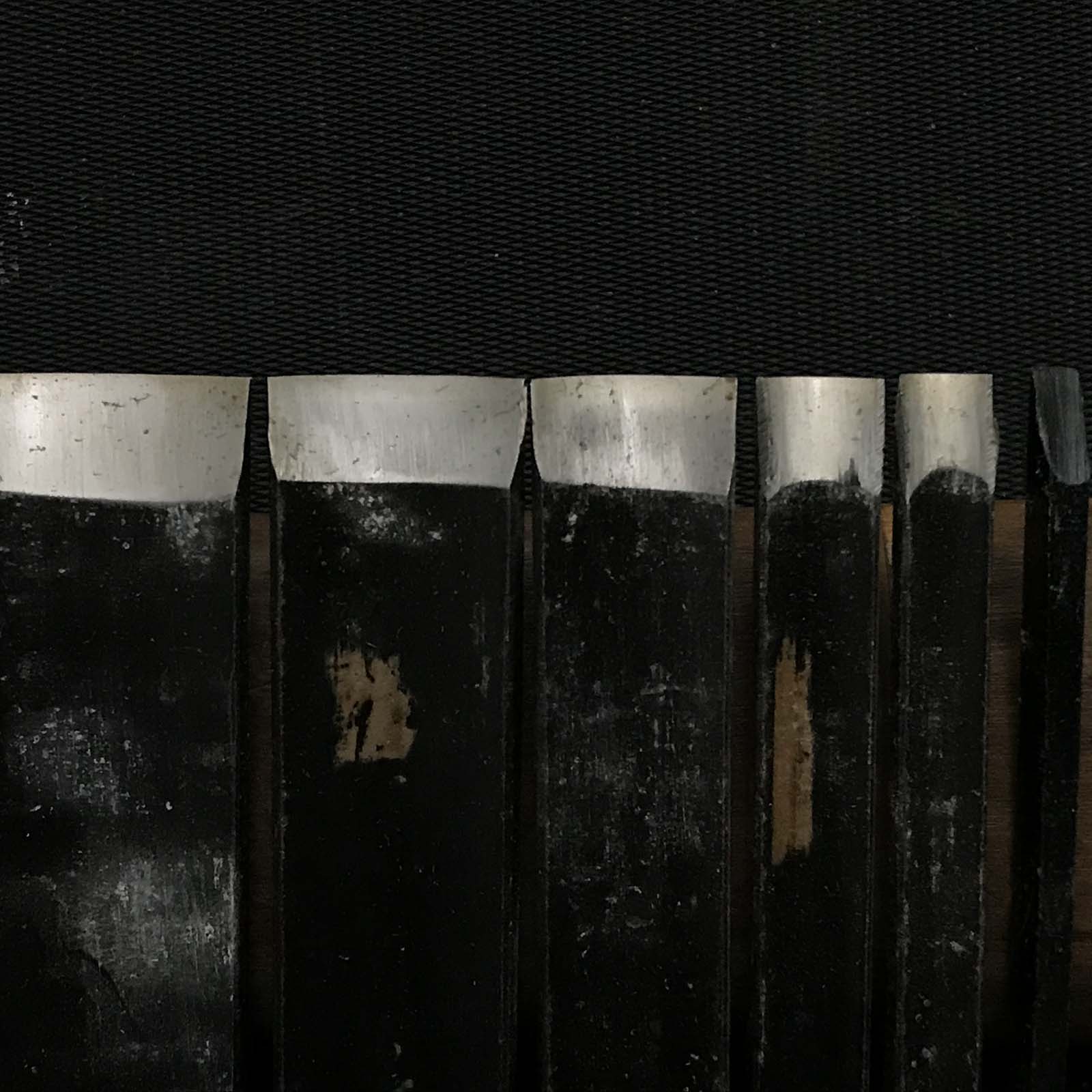 えつえ 外丸彫刻刀 鑿 青鋼 悦英 外丸彫刻刀 青紙鋼