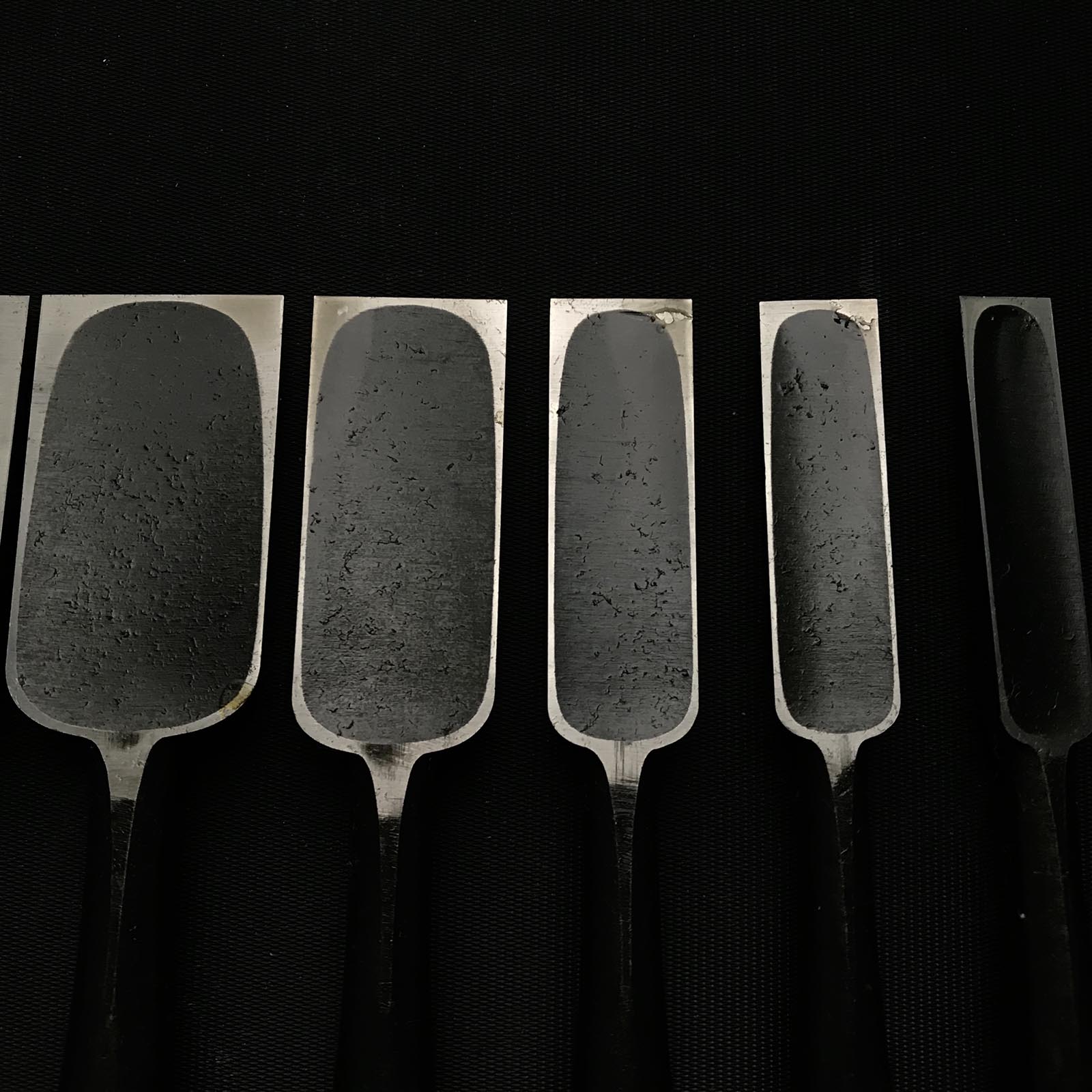 左市弘角打ち 卓上鑿セット 左市弘 角打追入組鑿 未使用