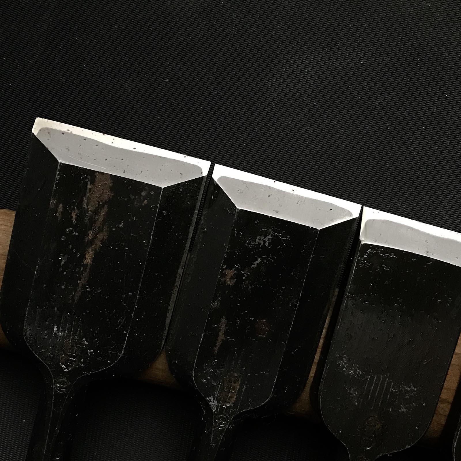 左市弘角打ち 卓上鑿セット 左市弘 角打追入組鑿 未使用