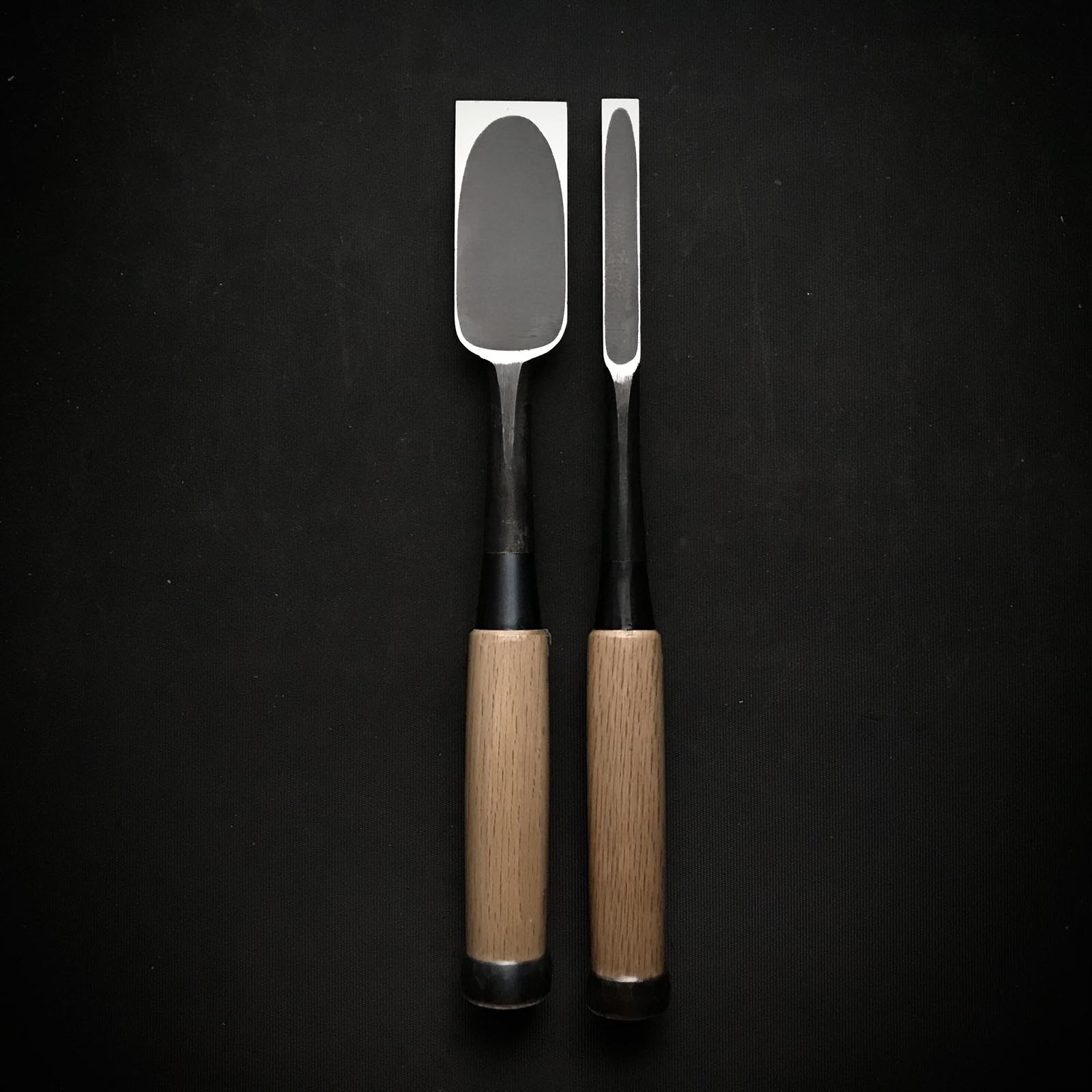 田斎木工鑿(タタキノミ) 青鋼付 田斎作 叩鑿 18,30,36,42,48mm