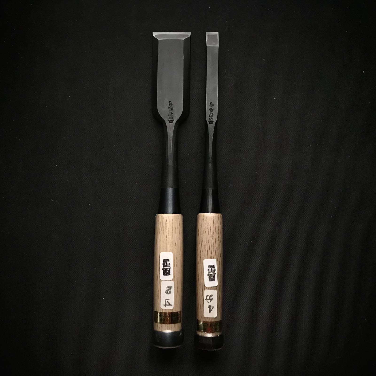 田斎木工鑿(タタキノミ) 青鋼付 田斎作 叩鑿 18,30,36,42,48mm