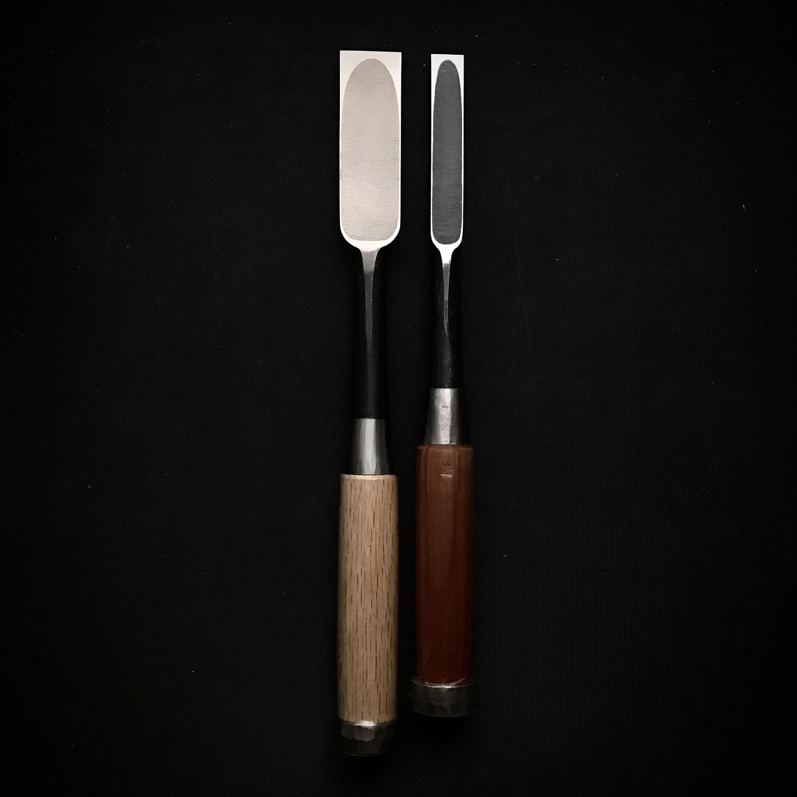 田斎木工鑿(タタキノミ) 青鋼付 田斎作 叩鑿 18,30,36,42,48mm