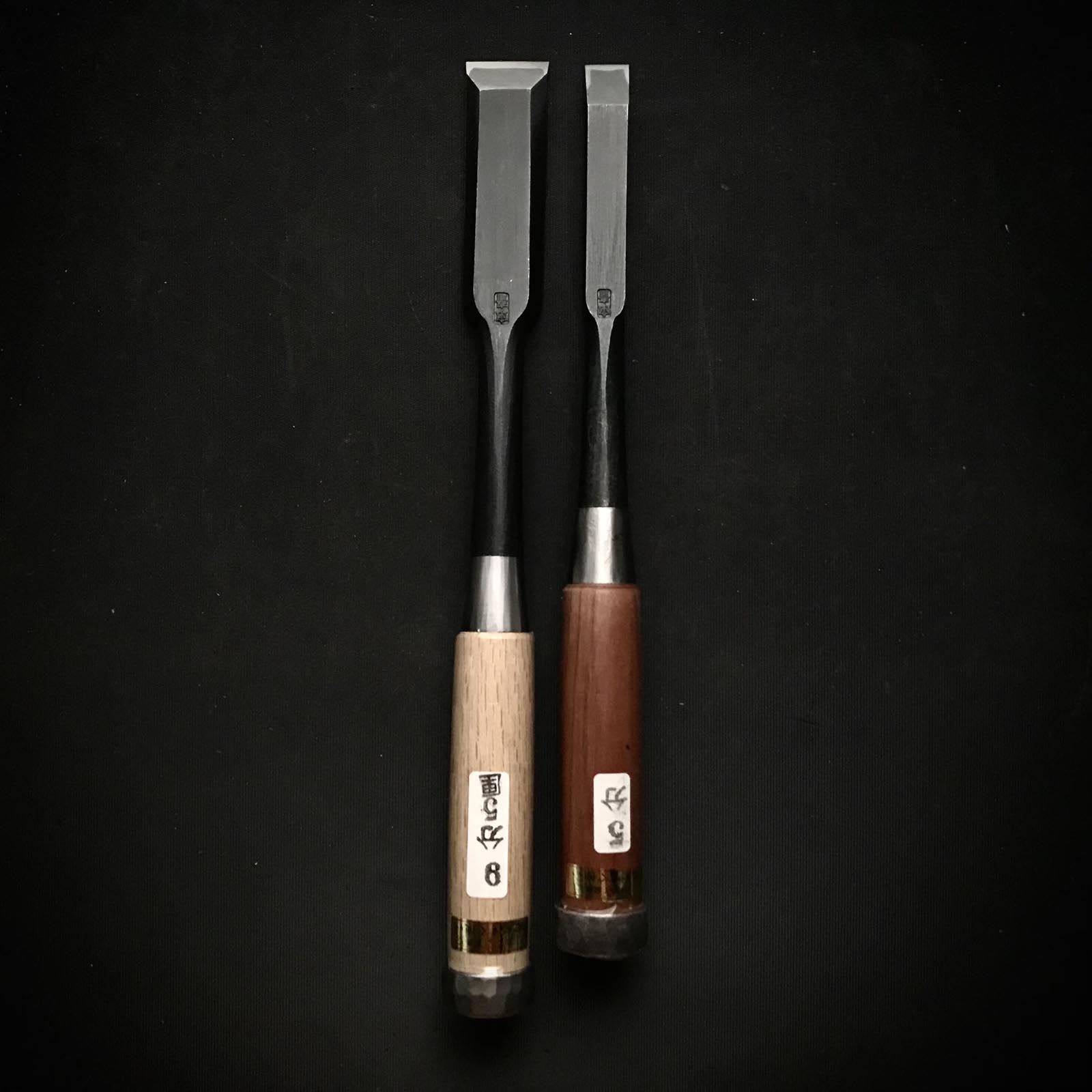 田斎木工鑿(タタキノミ) 青鋼付 田斎作 叩鑿 18,30,36,42,48mm