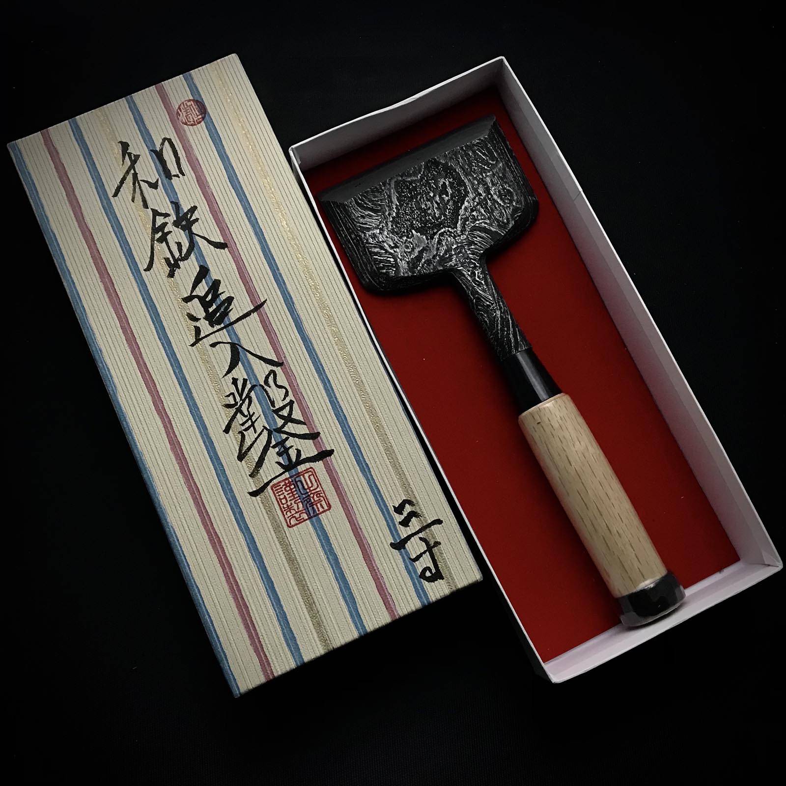 田斎作 和鉄 幅広追入鑿 90mm