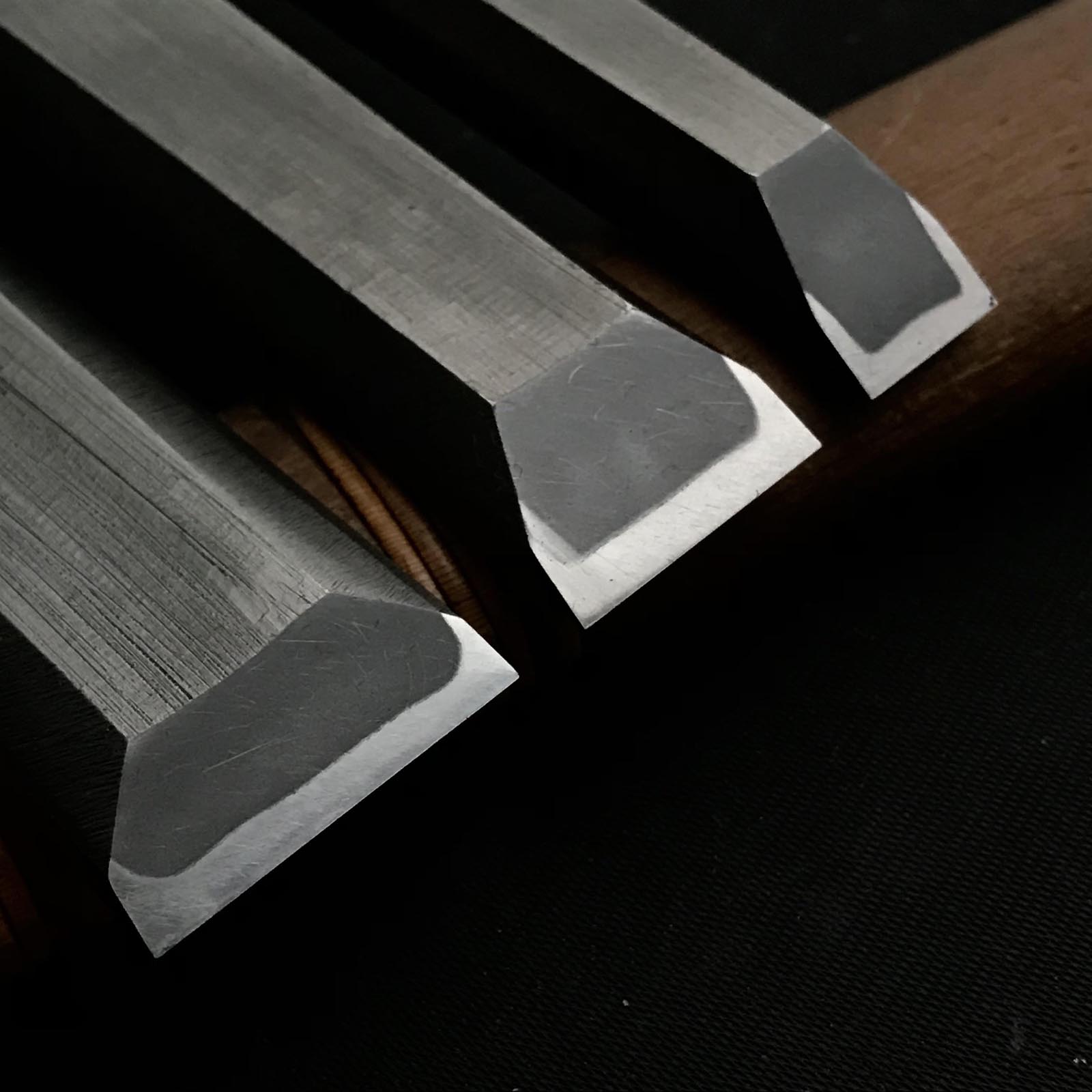 田斎木工鑿(タタキノミ) 青鋼付 田斎作 叩鑿 18,30,36,42,48mm