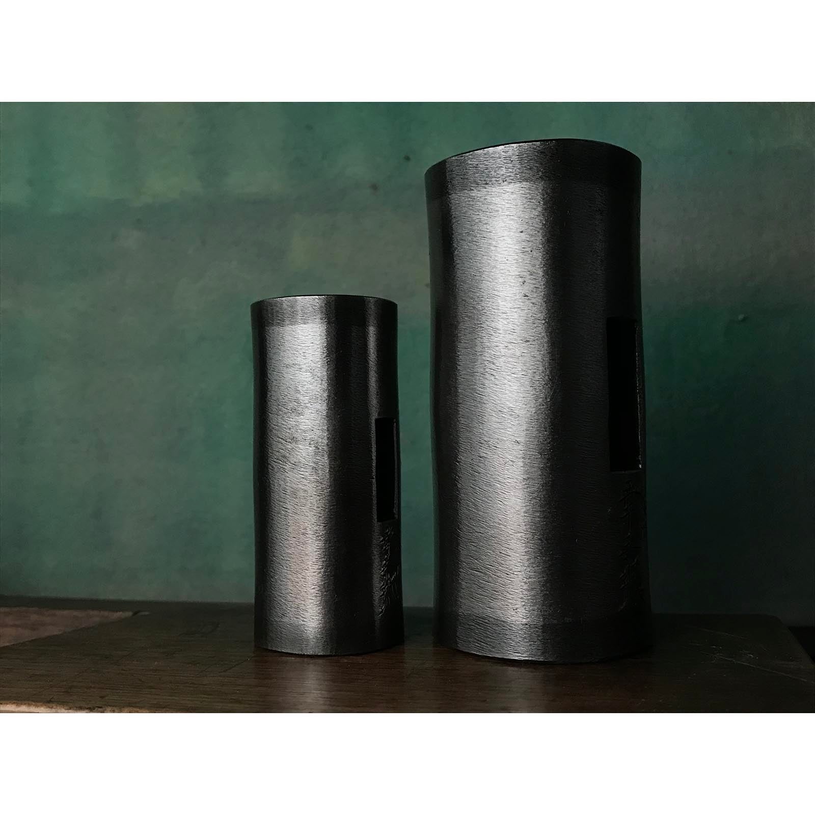 Old stock Kouzaburou Pasting steel Daruma Hammers (Gennon) 掘出し物 長谷川幸三郎氏 鋼付ダルマ玄翁 70, 180匁