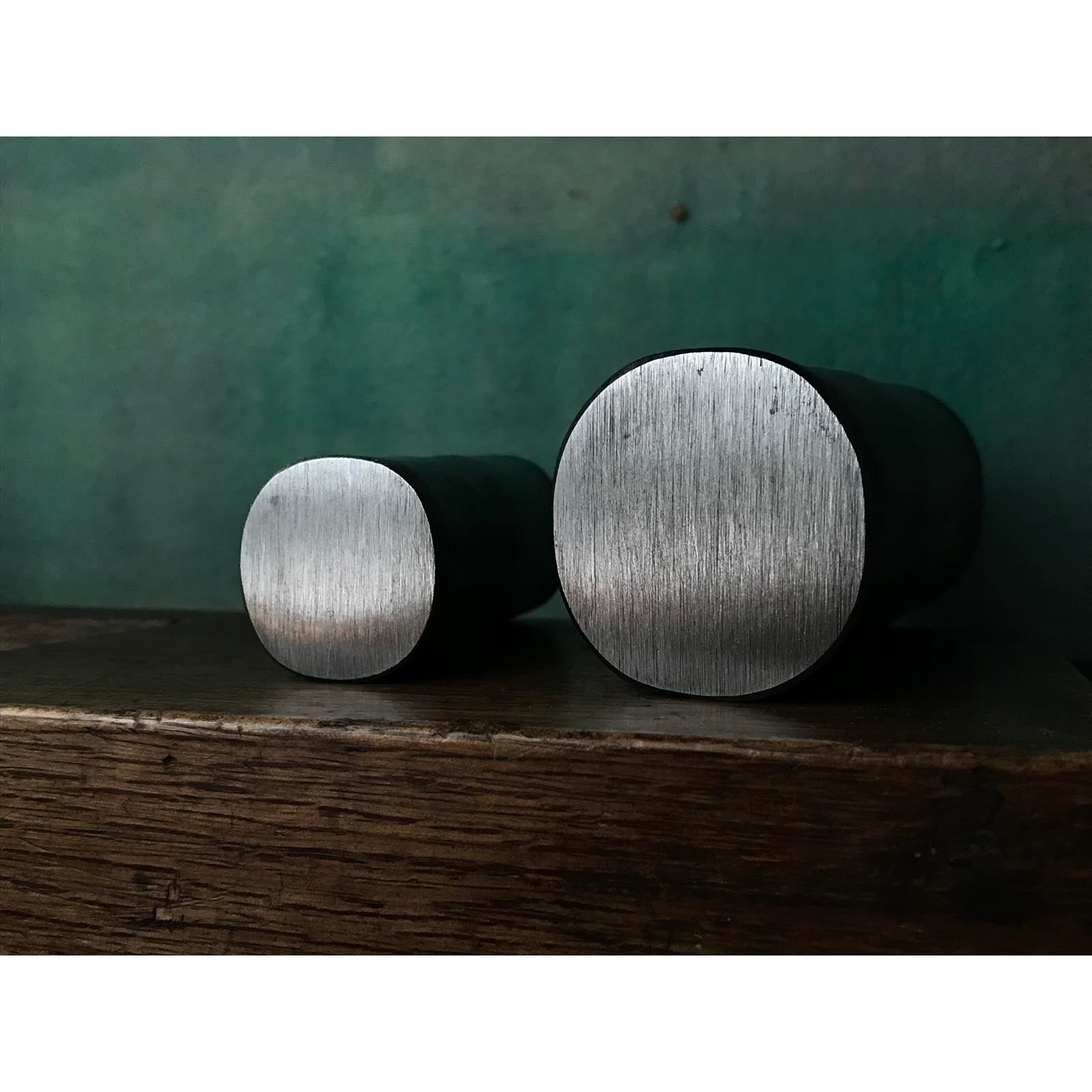 Old stock Kouzaburou Pasting steel Daruma Hammers (Gennon) 掘出し物 長谷川幸三郎氏 鋼付ダルマ玄翁 70, 180匁