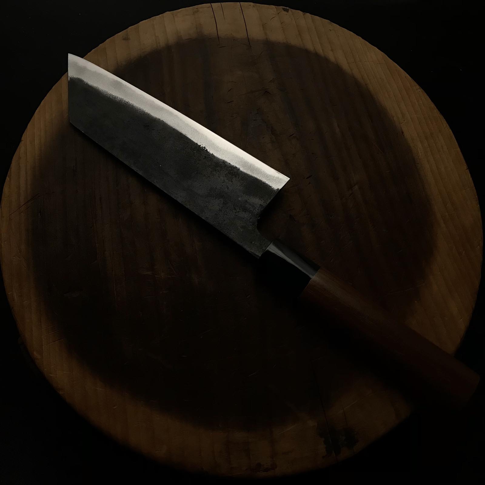 迫田刃物 黒打切付型 三徳包丁 迫田刃物 165mm