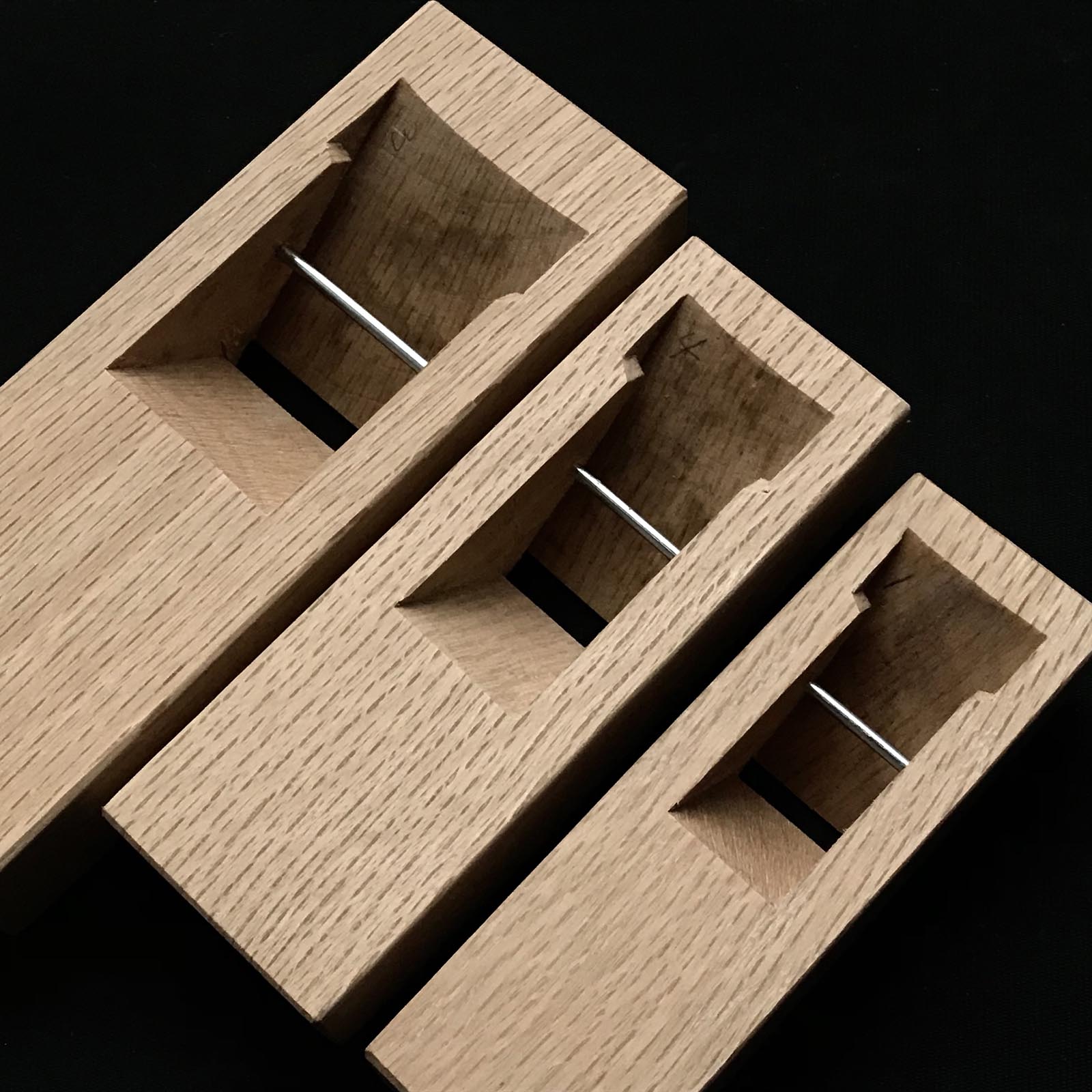 Tenhiro Compass Plane (Sori-Kanna) by Seikichi Sekikawa 天弘 関川誠吉作 反鉋 釜地 42,30,24mm