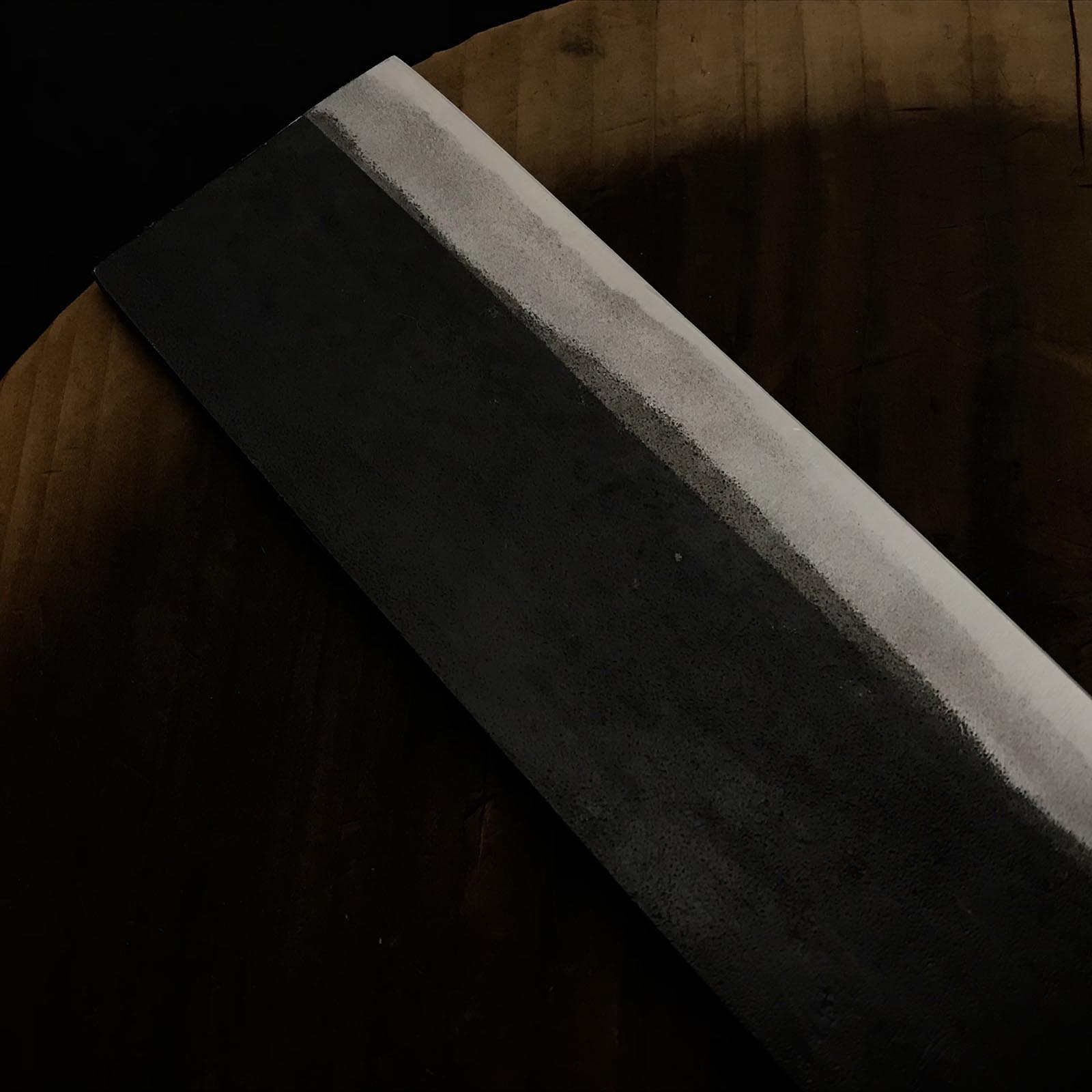 Kurouchi Nakiri Bocho by Sakodahamono 黒打 菜切包丁 迫田刃物 165mm