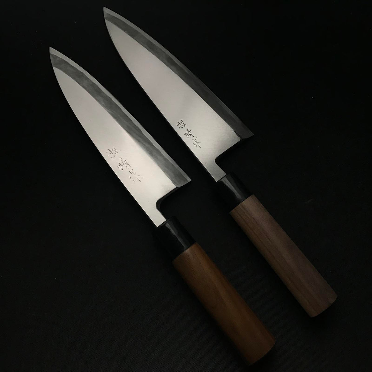 Toshiharu Deba Bocho With 青鋼 #2 淑晴 青紙2号鋼 出刃包丁 195mm 210mm