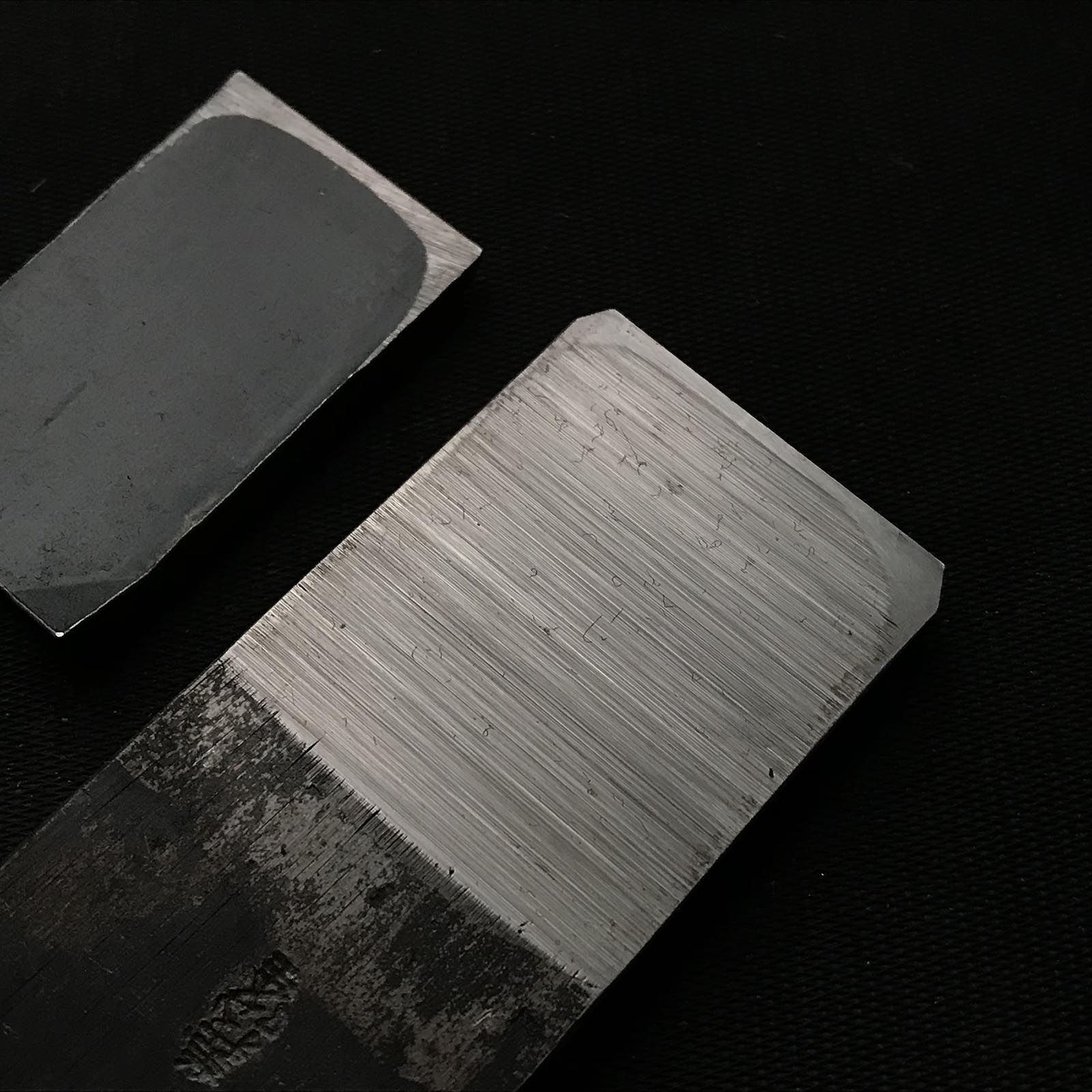 Yoshitaka Chamfer Plane 60° with blue steel 義隆 猿面取鉋 30mm