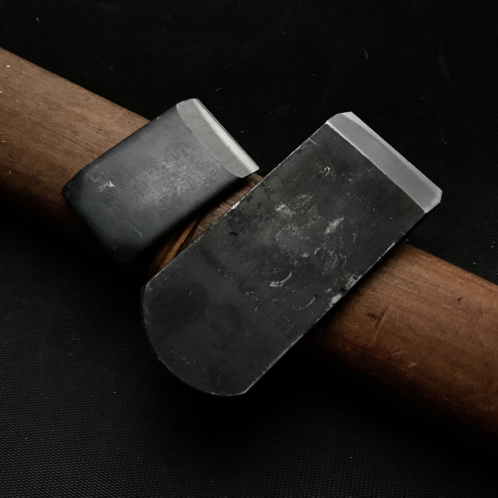 Yoshitaka Chamfer Plane 60° with blue steel 義隆 猿面取鉋 30mm