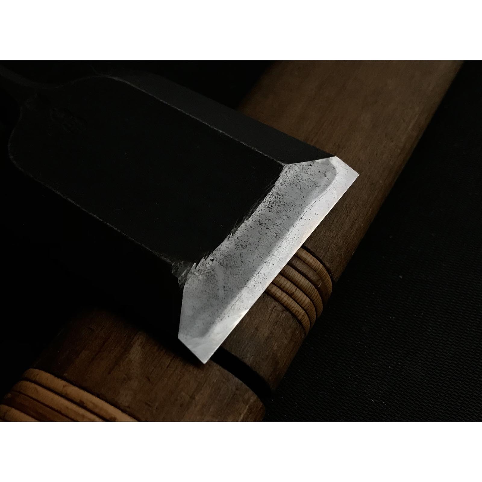 Used Hidari Ichihiro Second Generation Bench chisel 中古 月市弘 二代目左市弘山崎勇作 追入鑿 Oirenomi 42mm