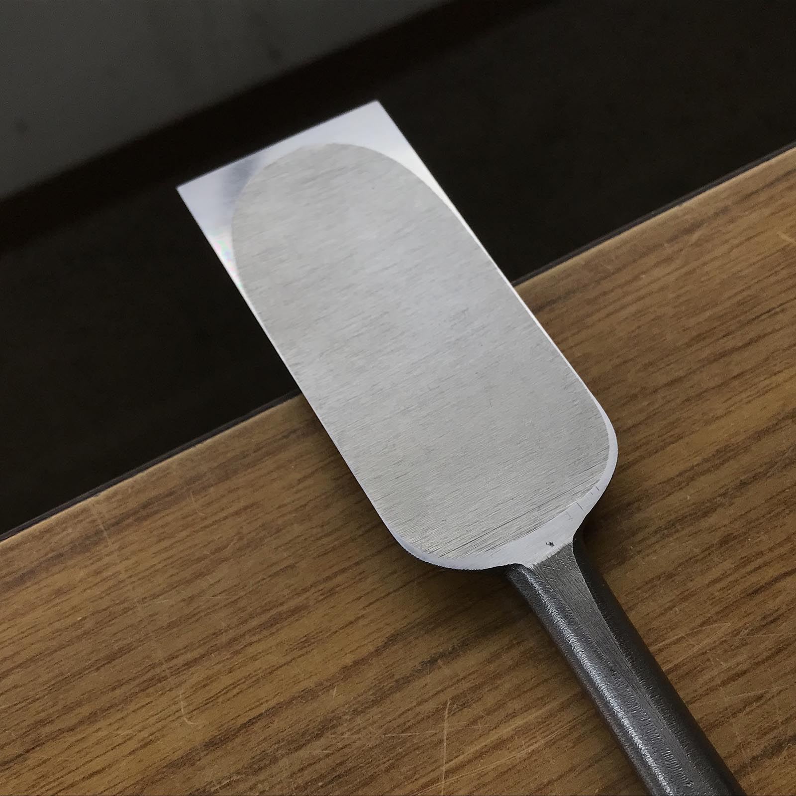 Tasai Paring chisels (Usunomi) with blue steel 田斎作 磨き仕上 薄鑿 42mm