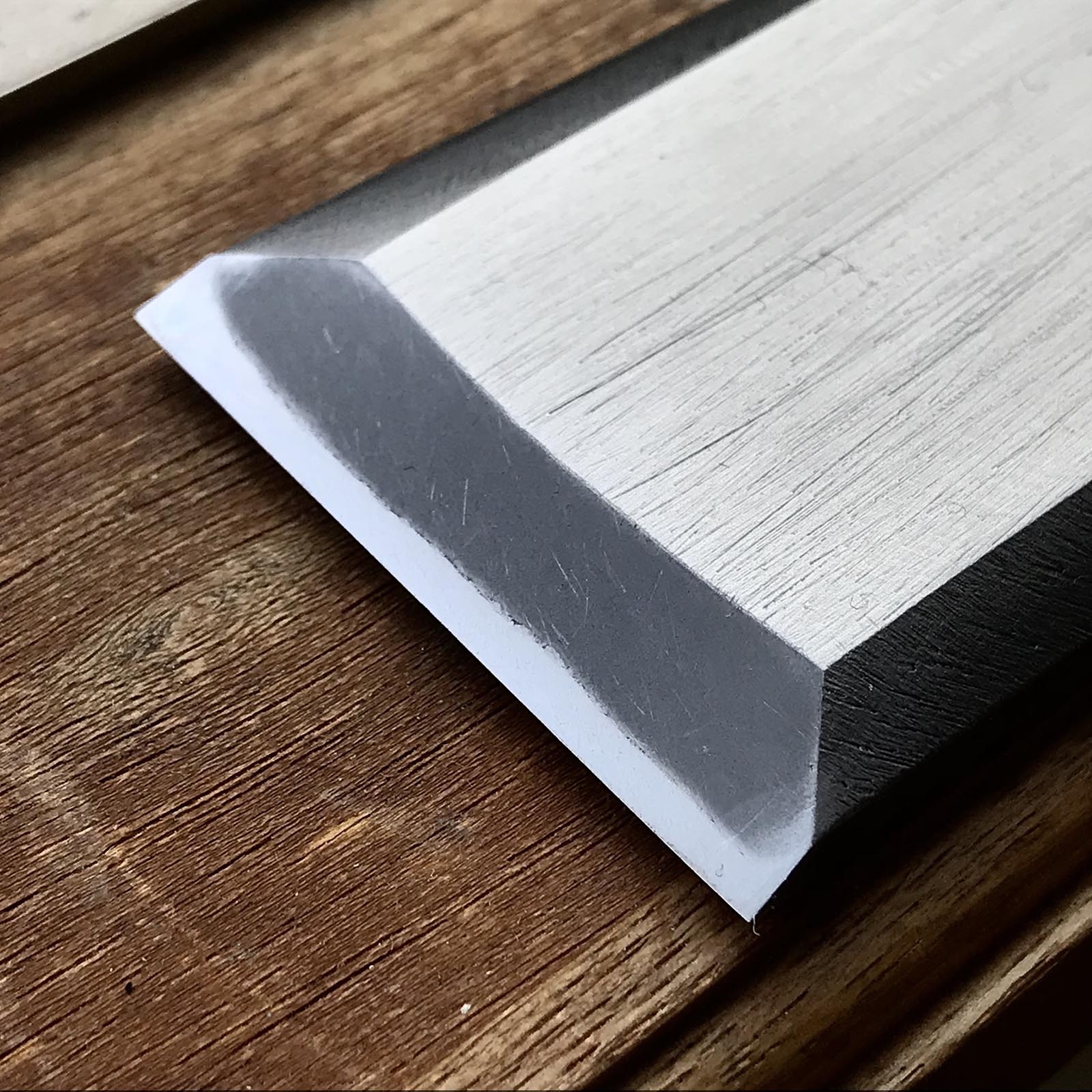 Tasai Paring chisels (Usunomi) with blue steel 田斎作 磨き仕上 薄鑿 42mm