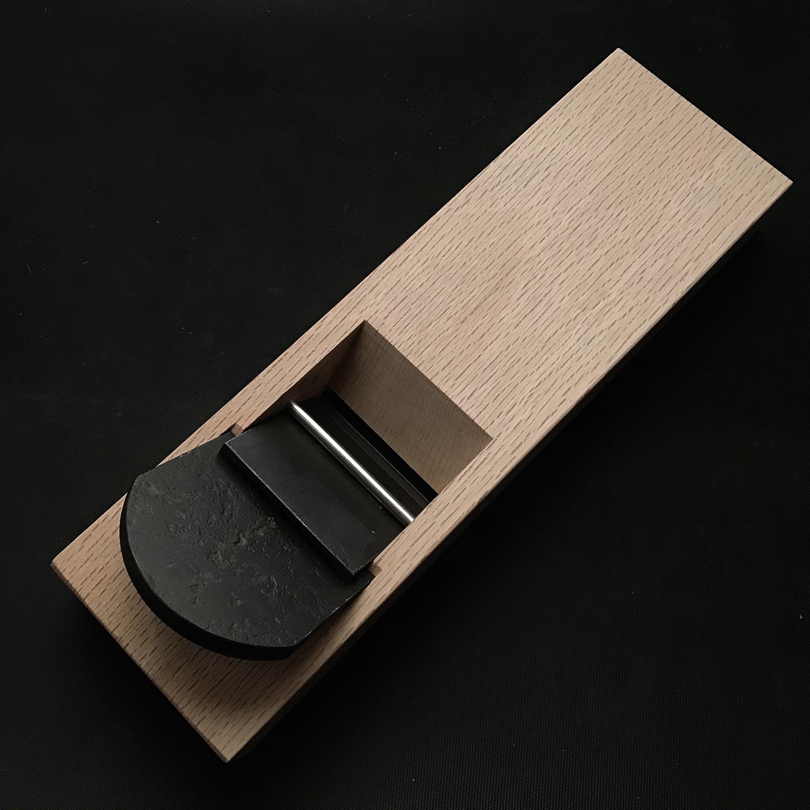 Keizaburo Smoothing Plana(Kanna) Black Ura with Togohagane No.0 steel 圭三郎 仕上げ鉋 東郷鋼0号黒裏 70mm