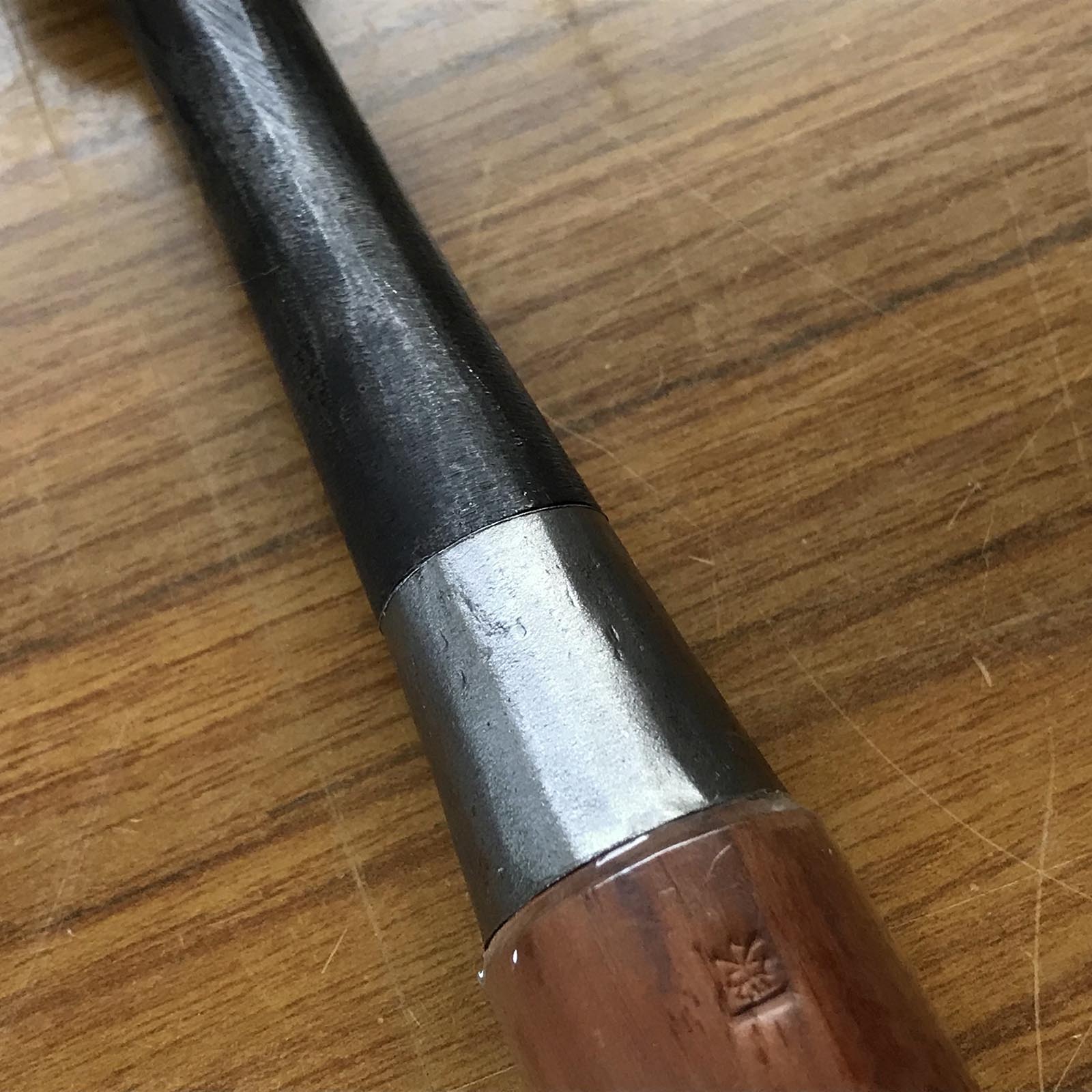 Aki Tasai Timber chisels (Tatakinomi) with blue steel 明田斎 黒仕上げ 叩鑿 30mm