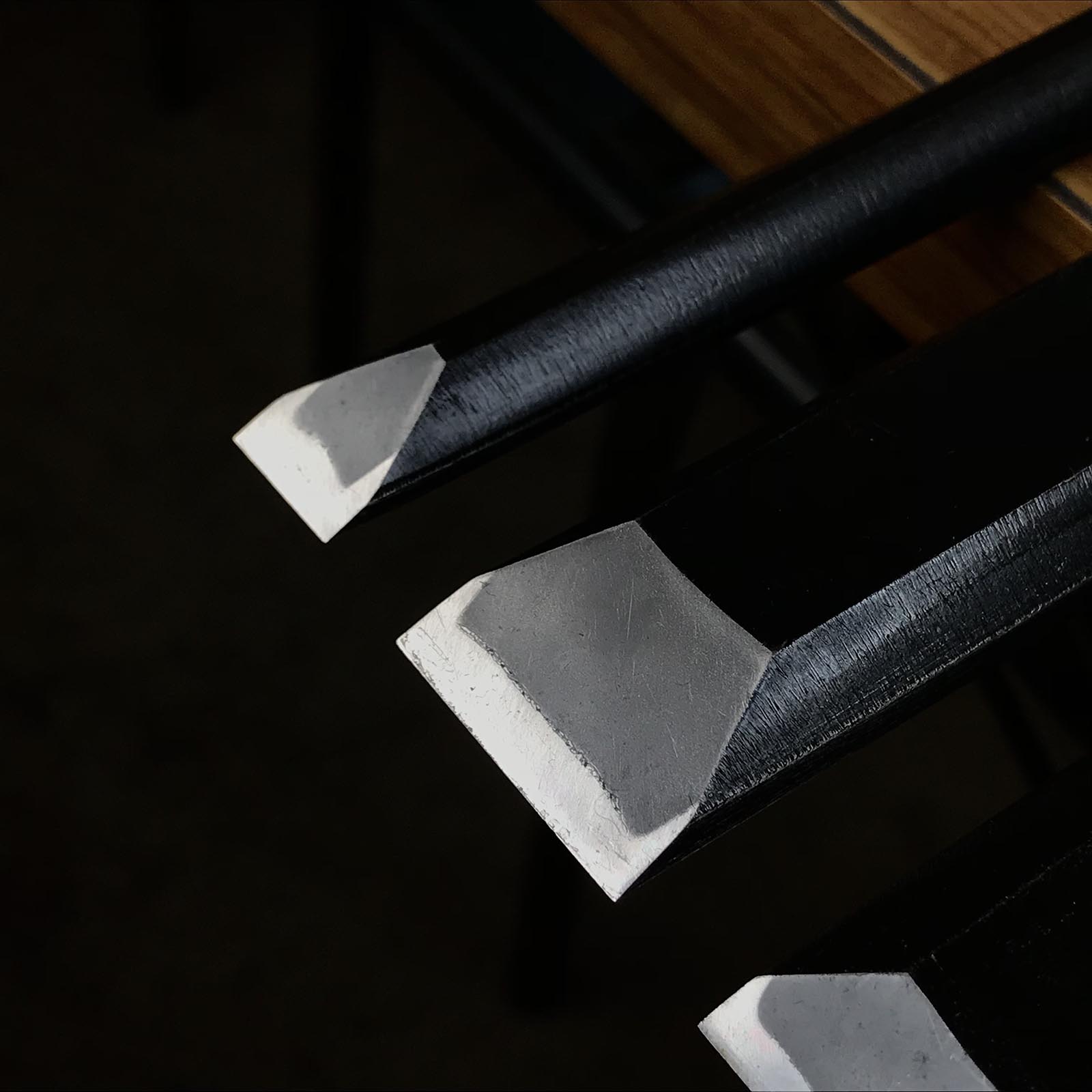 Tasai Slick Chisels (Anayanomi) 田斎 香の突穴屋鑿 36,30,24,12mm