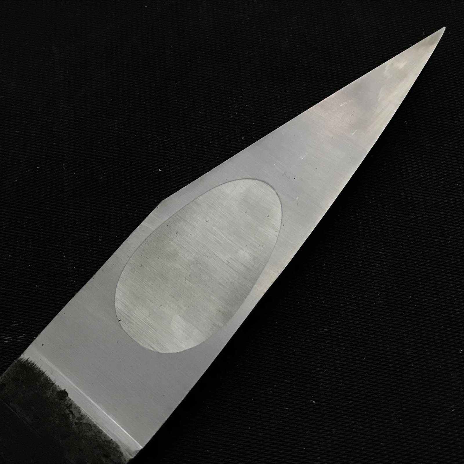 Custom made Kiridashi by Chiyotsuru Sadahide 3rd Generation Right hand 特注(5mm厚) 三代目千代鶴貞秀 切出し小刀 右