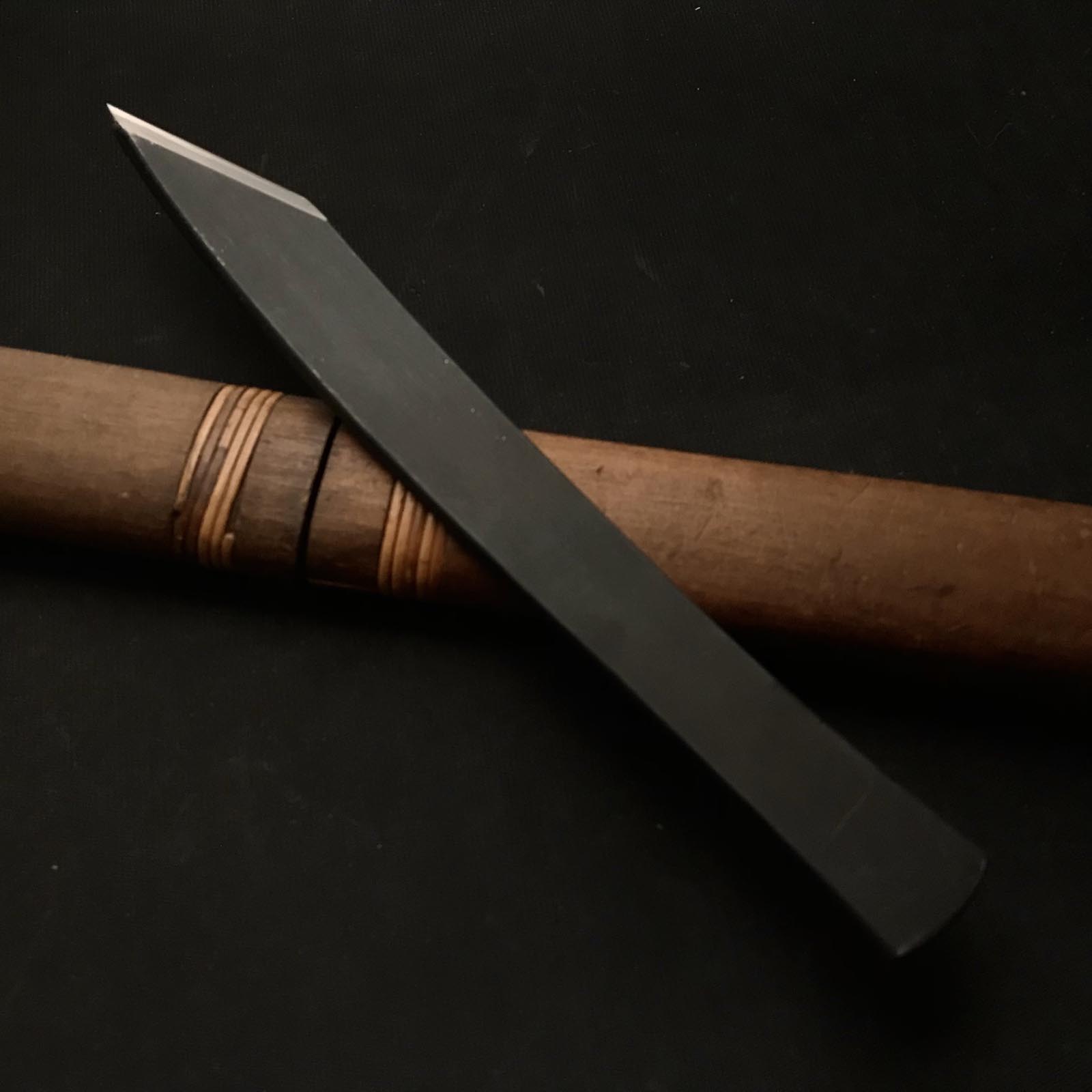 「芽・Me」 Kiridashi by by Iwazaki Sanjyo Seisakusyo with Swedish steel 岩崎 三条製作所 切出し小刀 右