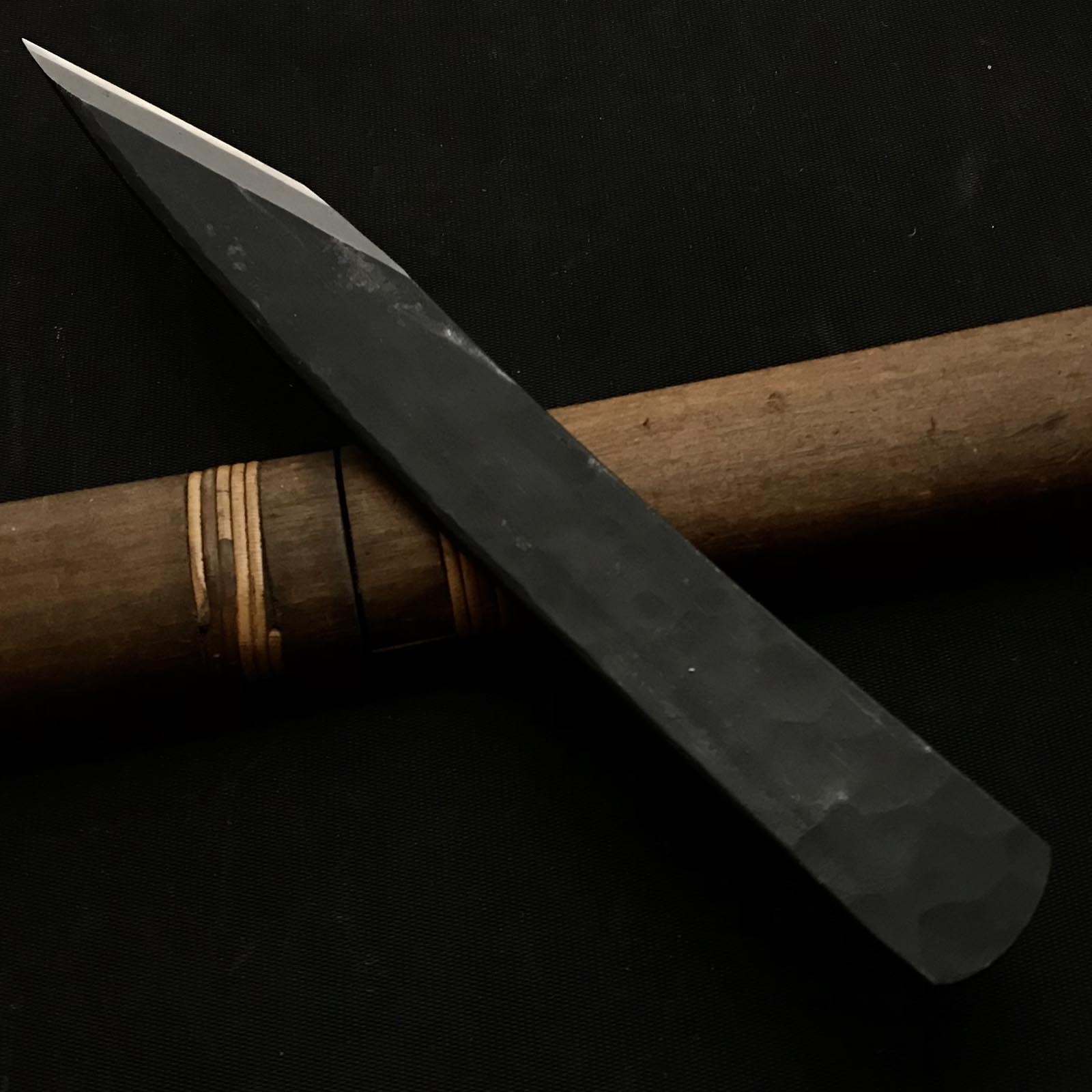 Custom made Kiridashi by Chiyotsuru Sadahide 3rd Generation Right hand 特注(5mm厚) 三代目千代鶴貞秀 切出し小刀 右