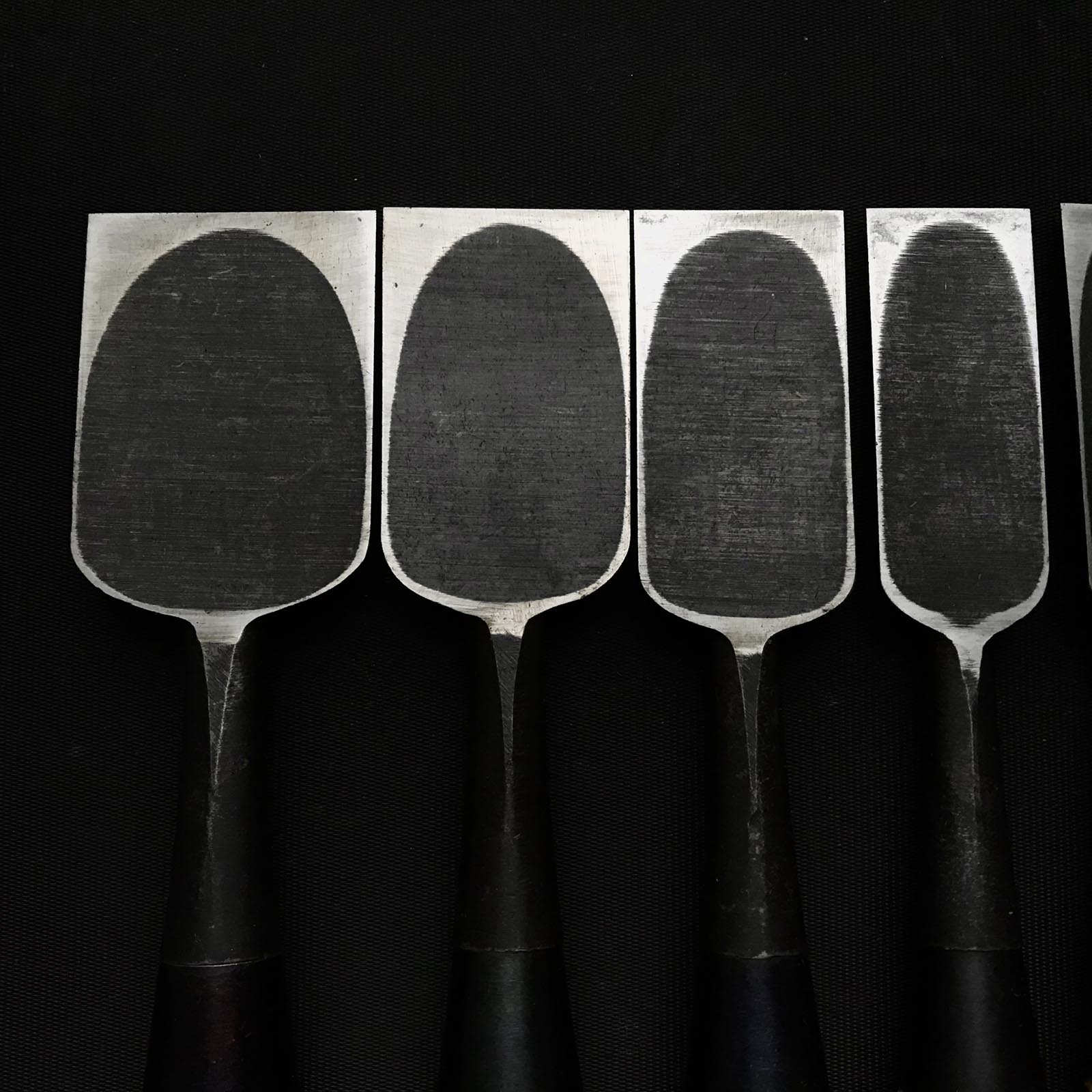 Kazuhirro Old stock Bench chisels set by Endou Kazuo 遠藤一雄作 かず弘 追入組鑿 Oiirenomi