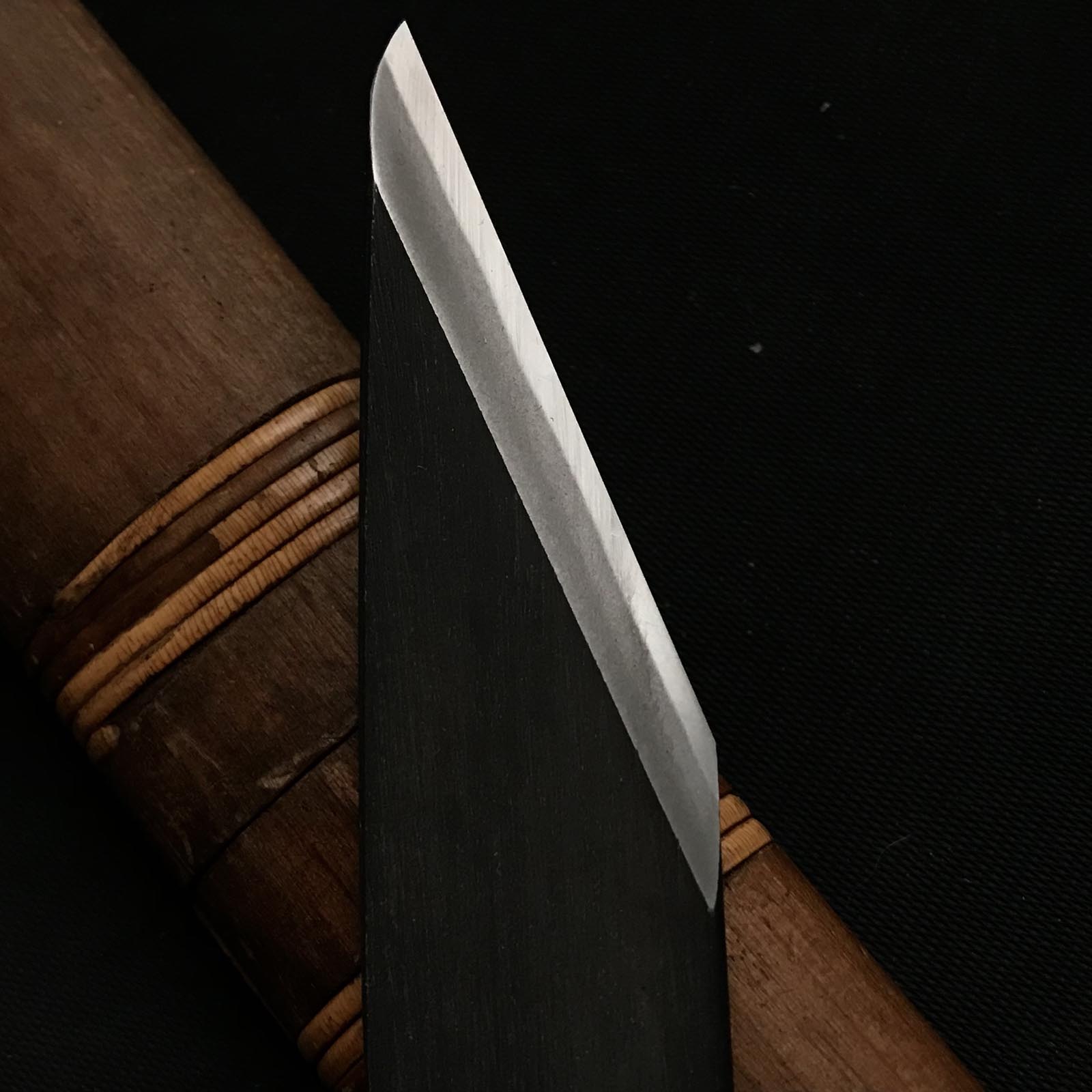 「仙・Sen」 Kiridashi by Iwazaki Sanjyo Seisakusyo with Swedish steel 岩崎 三条製作所 切出し小刀 右