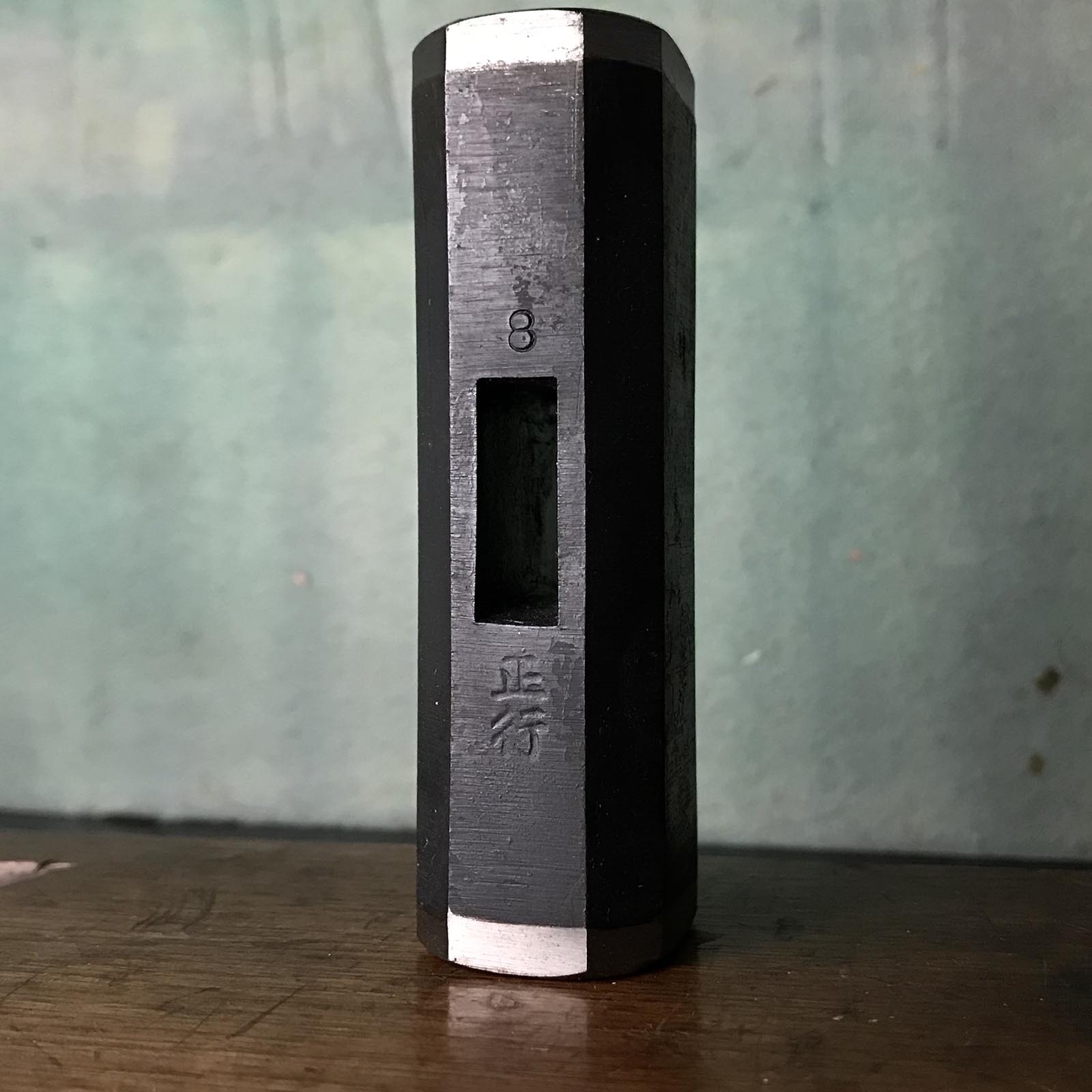 Old stock Masatsura Octagon Hammers Blacksmith finish 掘出し物 正行 八角玄翁 黒仕上