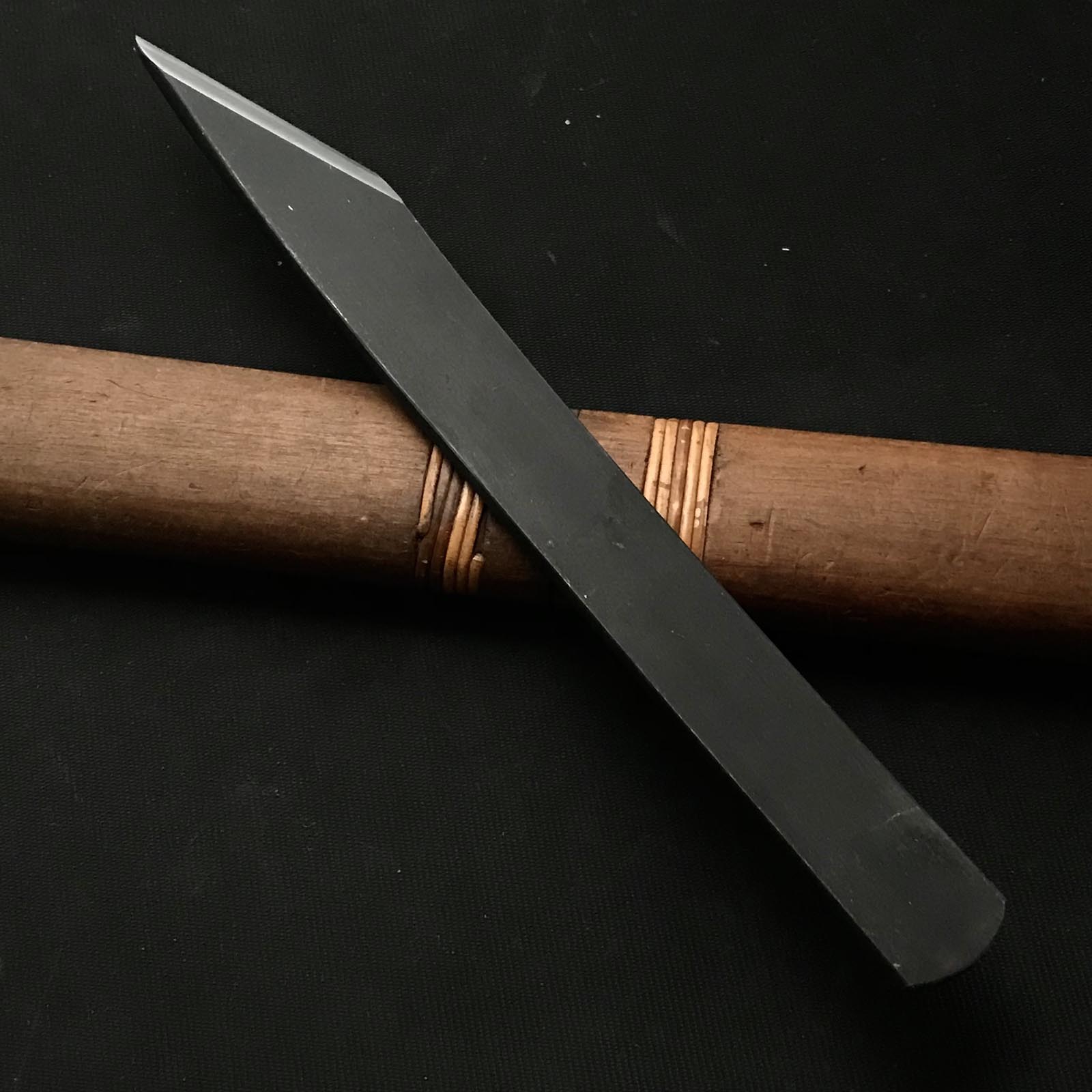 「未・Mi」 Kiridashi by by Iwazaki Sanjyo Seisakusyo with Swedish steel 岩崎 三条製作所 切出し小刀 右
