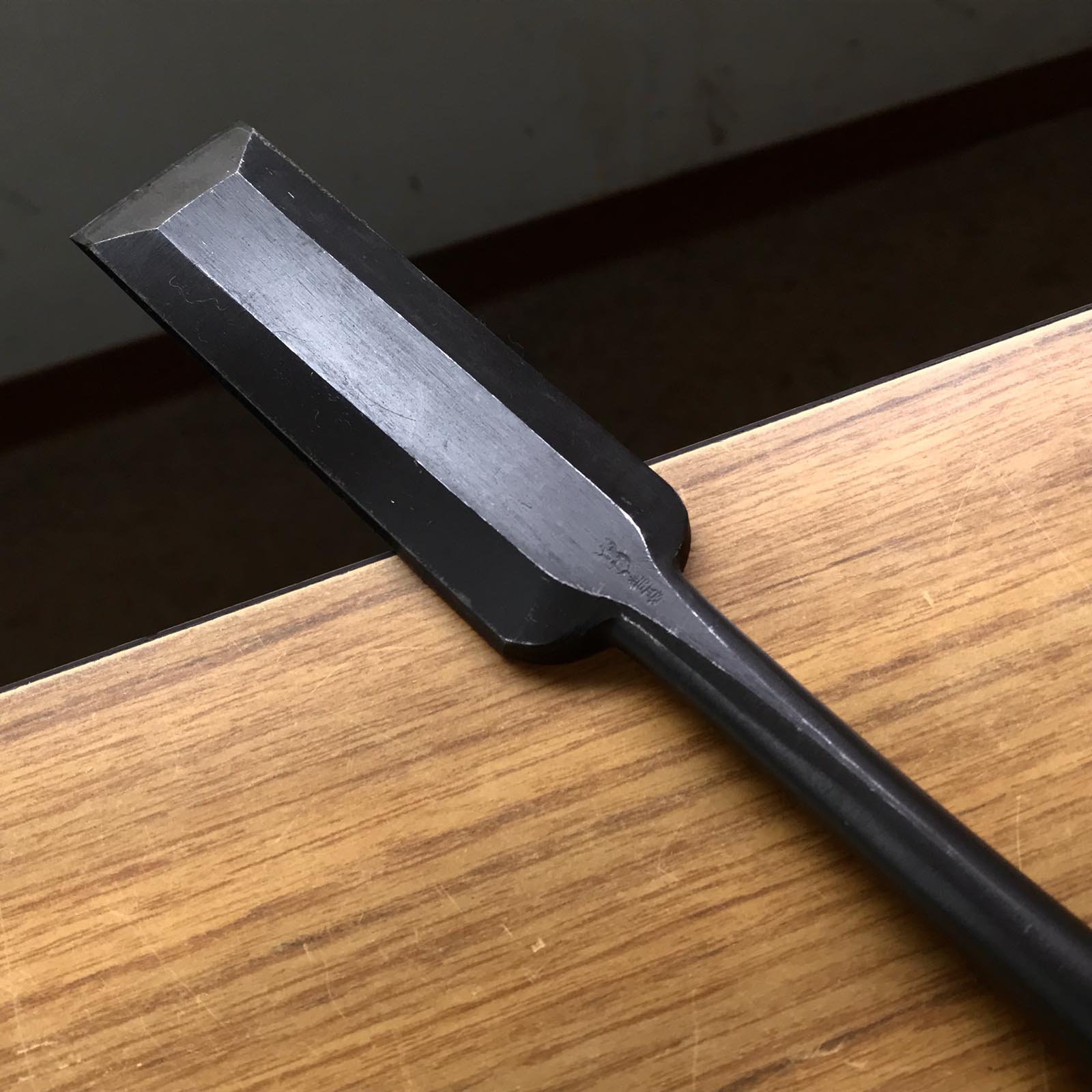 遠藤一雄作 旧蔵 和弘鑿 掘り出し物 遠藤一雄氏 かず弘 本突き鑿 36mm