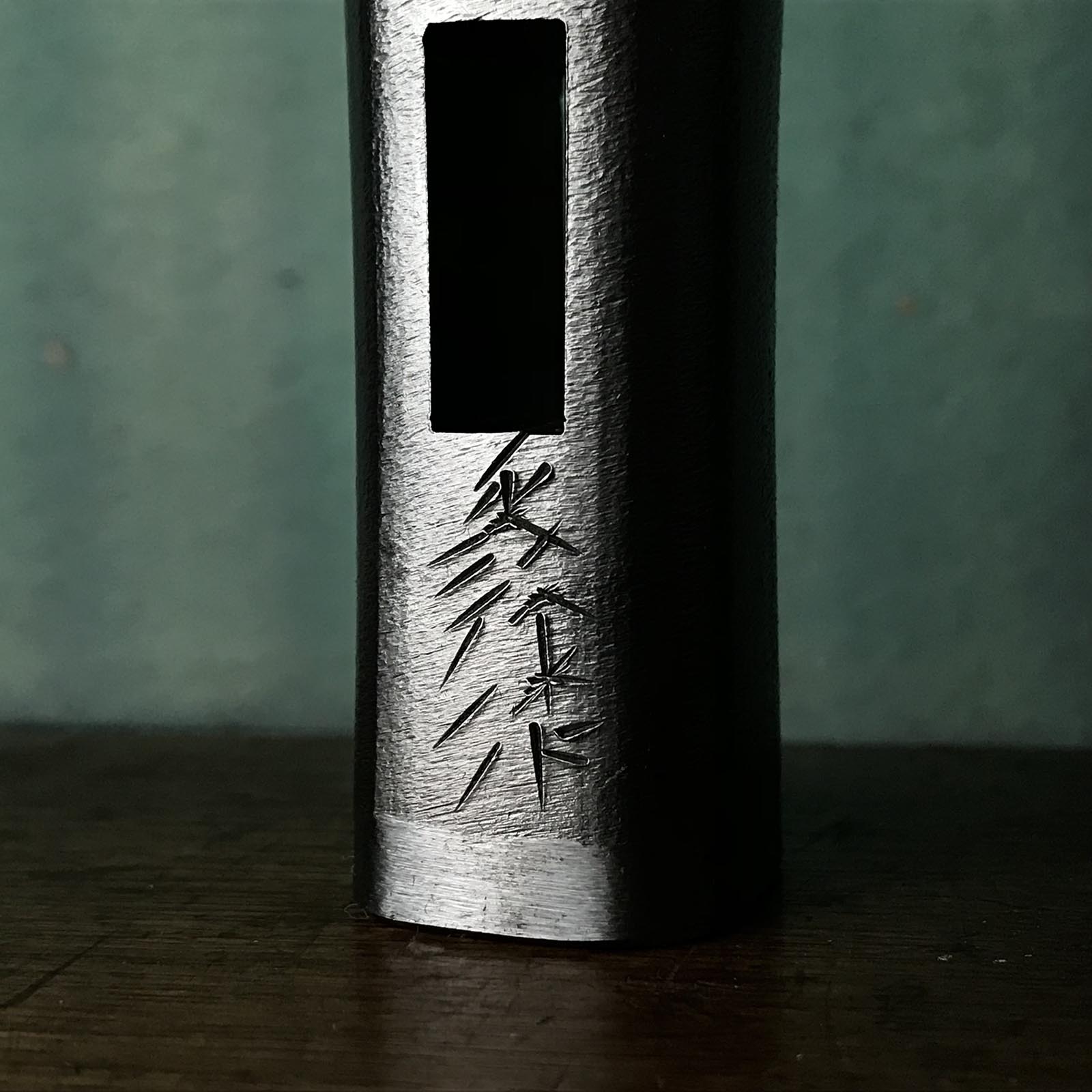 Old stock Masatsura Square Hammers File finish 掘出し物 正行 四角玄翁 ヤスリ仕上