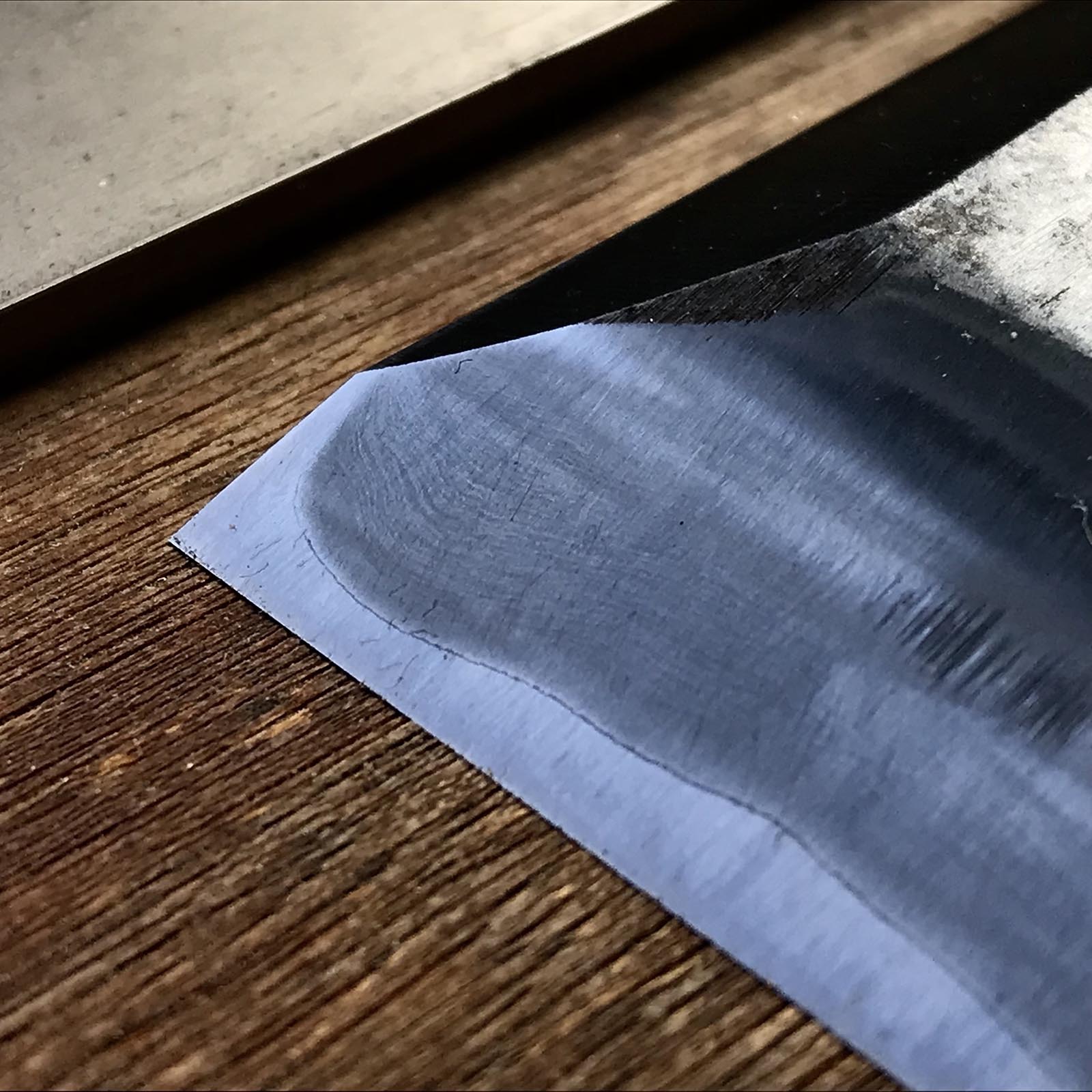 使用長広(ながひろ) 鑿(大月のみ、本月のみ) 中古長弘 本突き鑿 48mm