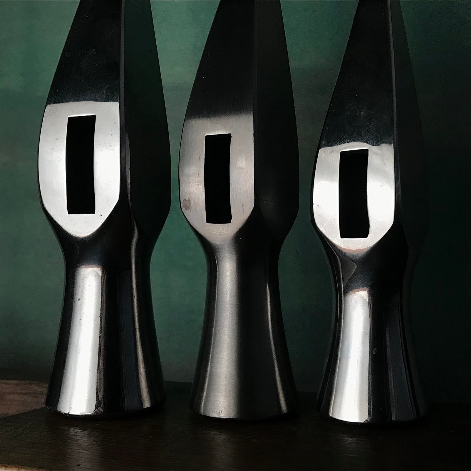 掘り出し物 藤六 ステンレス舟手玄翁 300,375, 450g