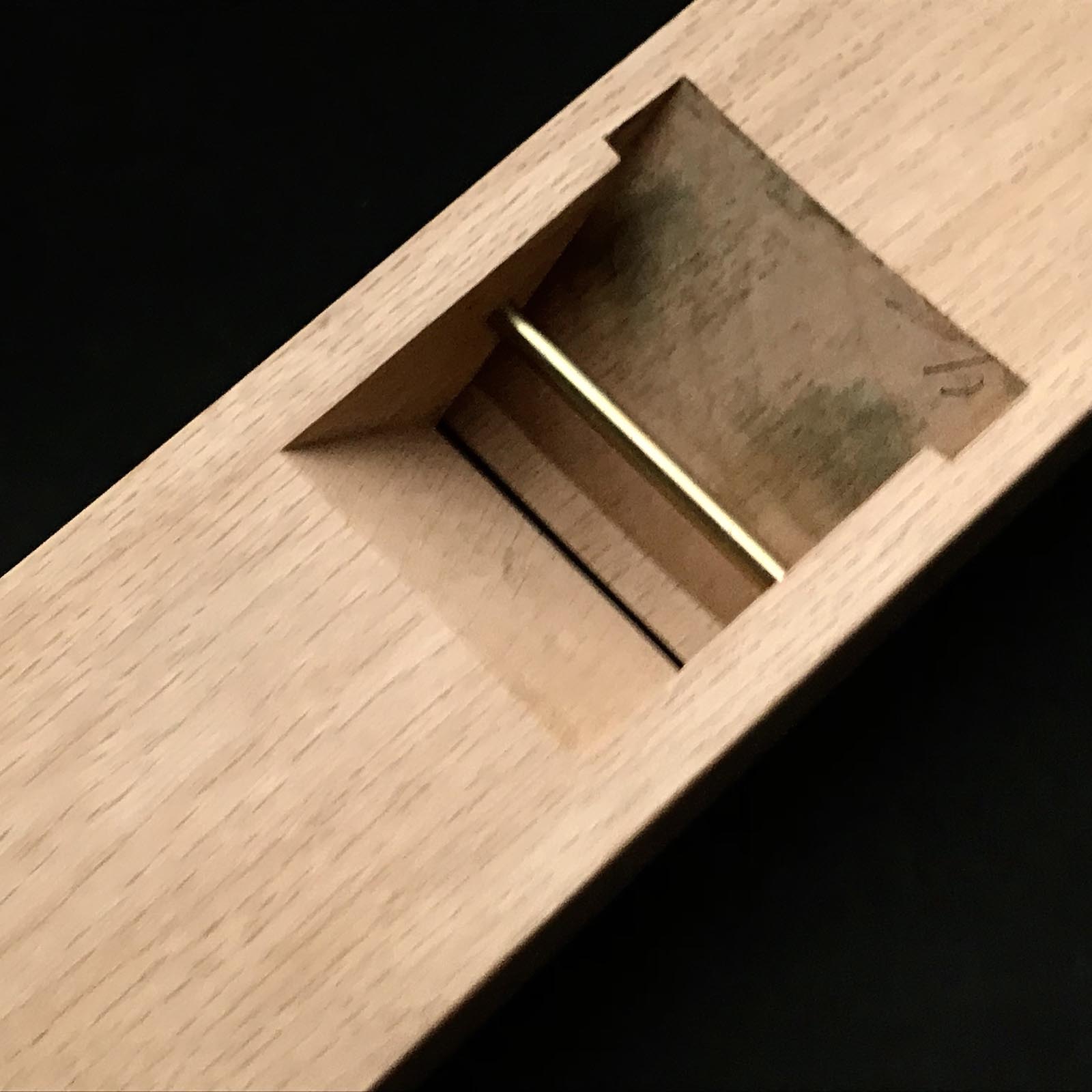 Old stock #2 Tashiko Smoothing Plane (Kanna) 掘出し物 太子公 仕上げ鉋 65mm