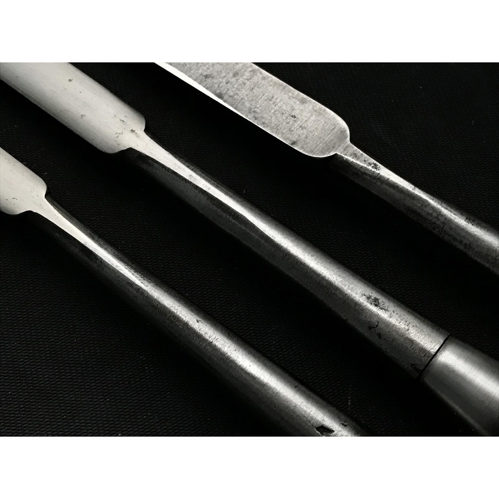 Used Hidari Hisasaku 2rd Custom made Chisels set 使用品 二代目左久作 特注鑿セット