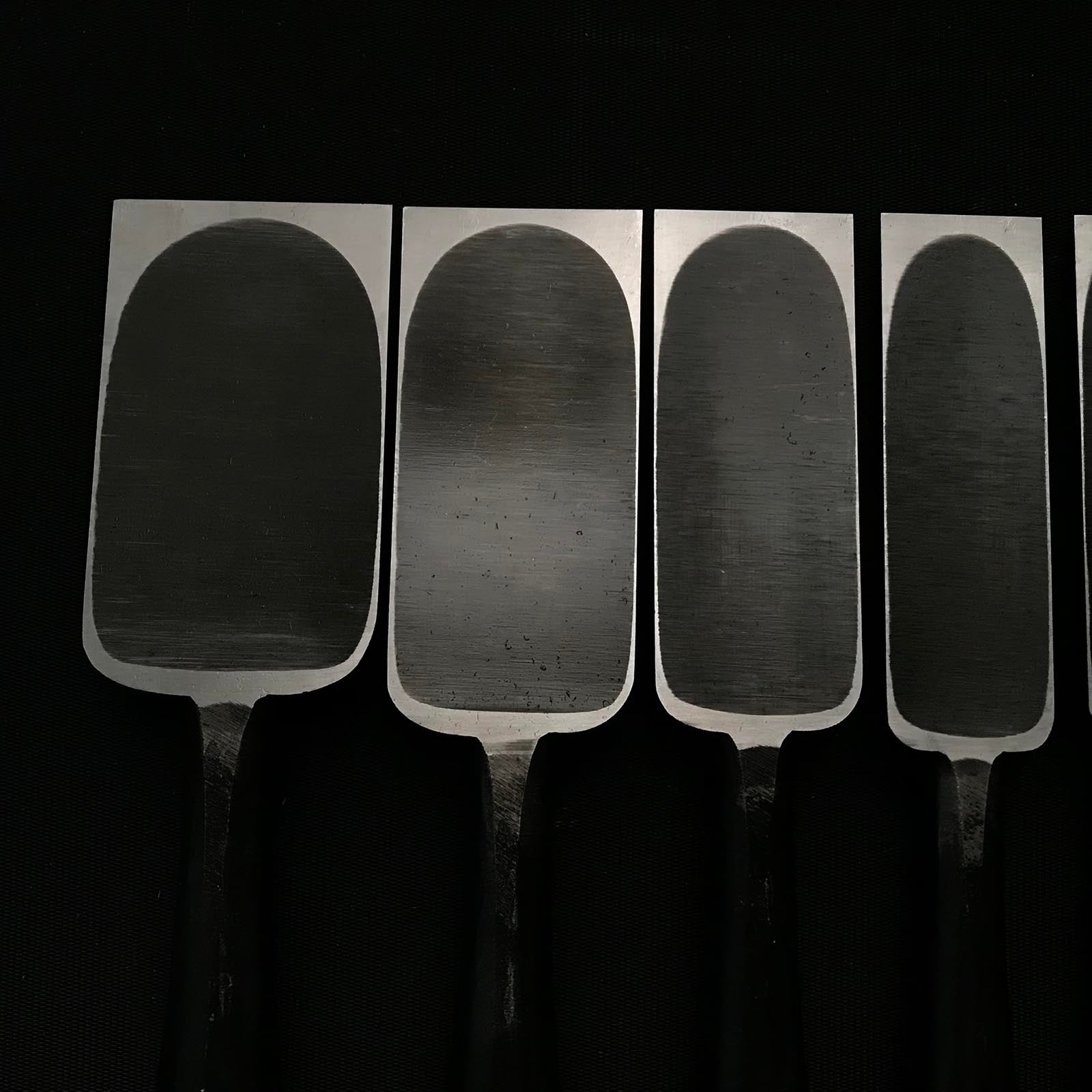 Fujihiro Medium timber chisels set by Chuutarou Imai 今井忠太郎作 二治弘 中叩組鑿 桐箱付 Chutatakinomi #5