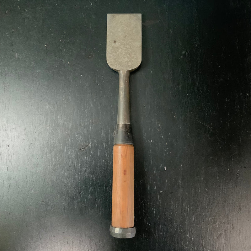 ♯2 old stock Hidari Hisasaku Timber chisels  掘出し物 左久作 叩き鑿 48mm