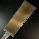 #146 Nagakatsu Double Edge Saw Eddy Type Handles set by Kurashige For Soft Wood 長勝鋸 渦巻き柄 両刃鋸 273mm